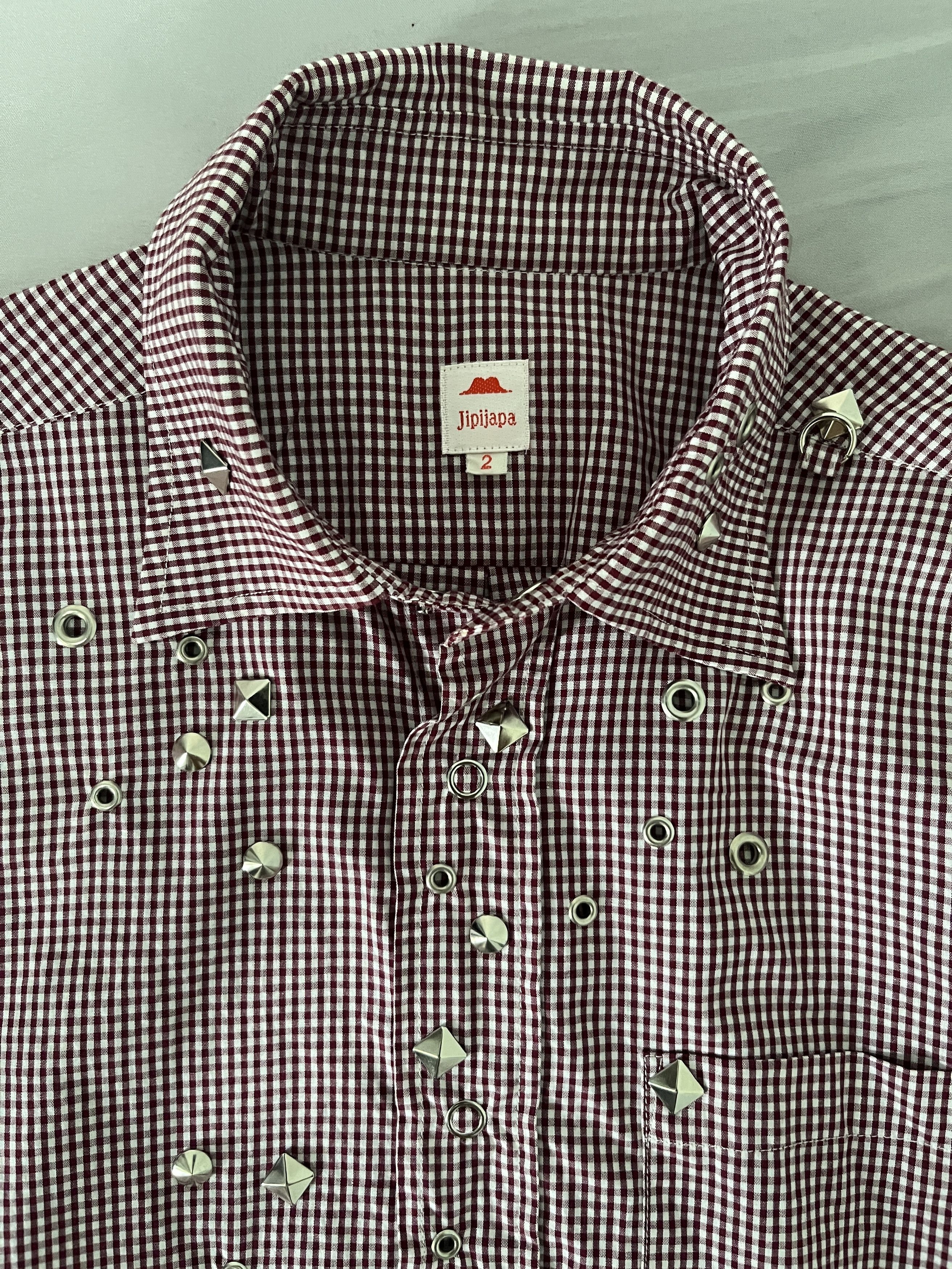 Japanese Brand Jipijapa checkered shirt Size S / US 4 / IT 40 - 2 Thumbnail