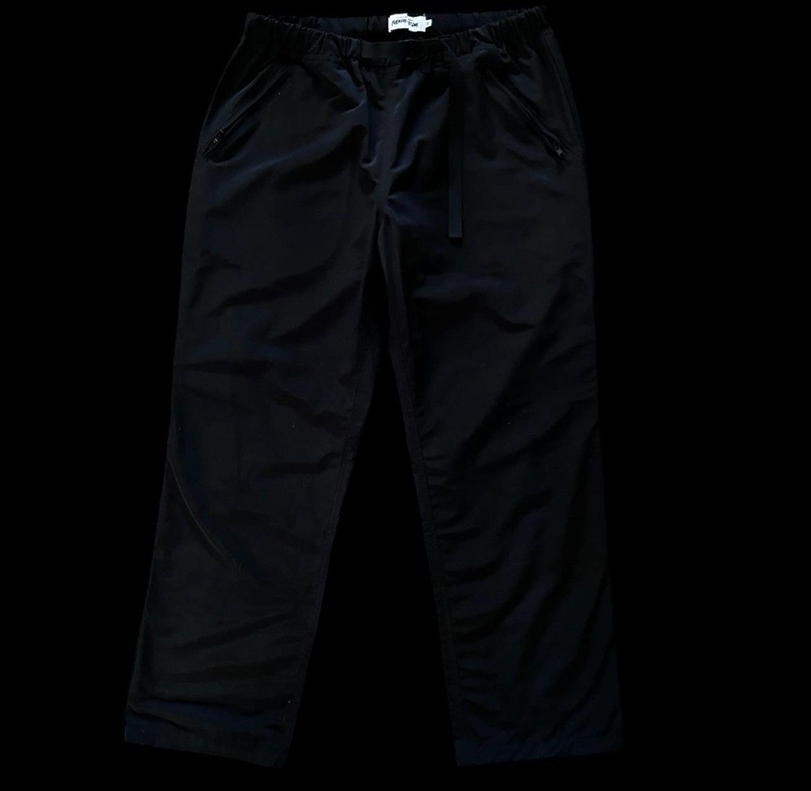 Fucking Awesome Fucking Awesome Black Track Pants Size US 33 - 1 Thumbnail