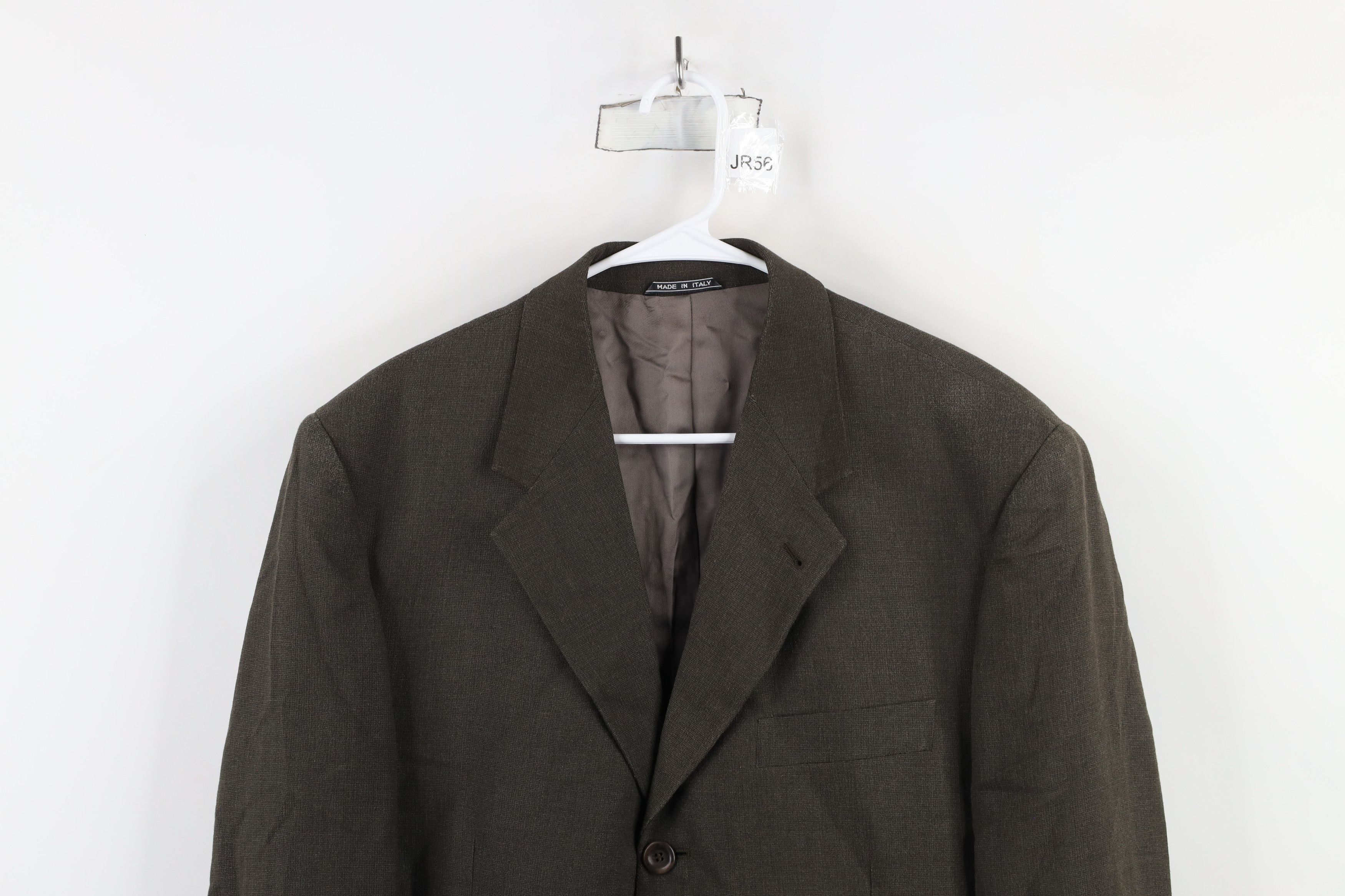 Vintage Today's Man Silk Wool 3 Button Suit Blazer Jacket Italy Size US XXL / EU 58 / 5 - 2 Thumbnail