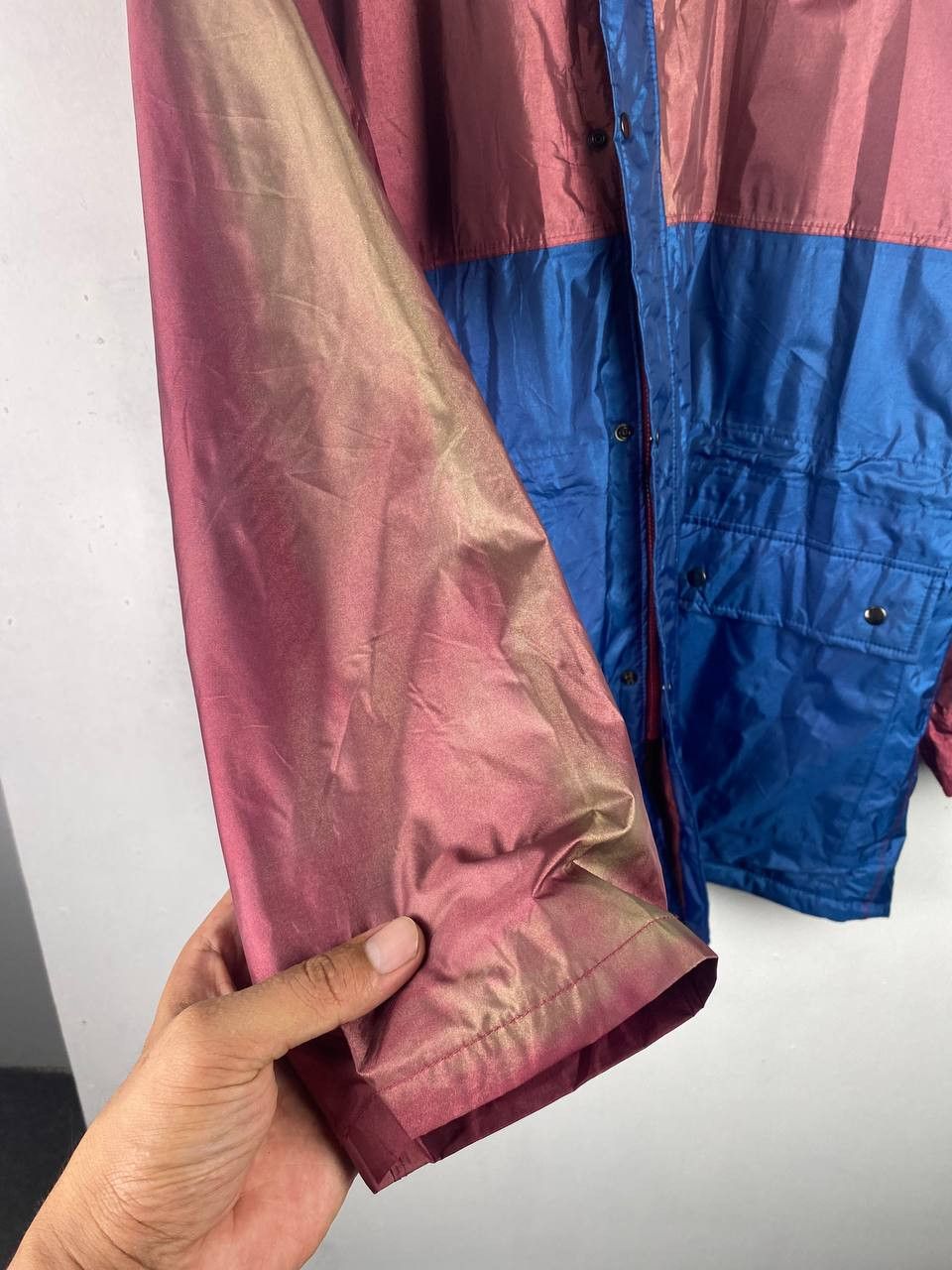 Japanese Brand japanese brands waterproof jacket faux fur lining sunfaded Size US XL / EU 56 / 4 - 8 Thumbnail