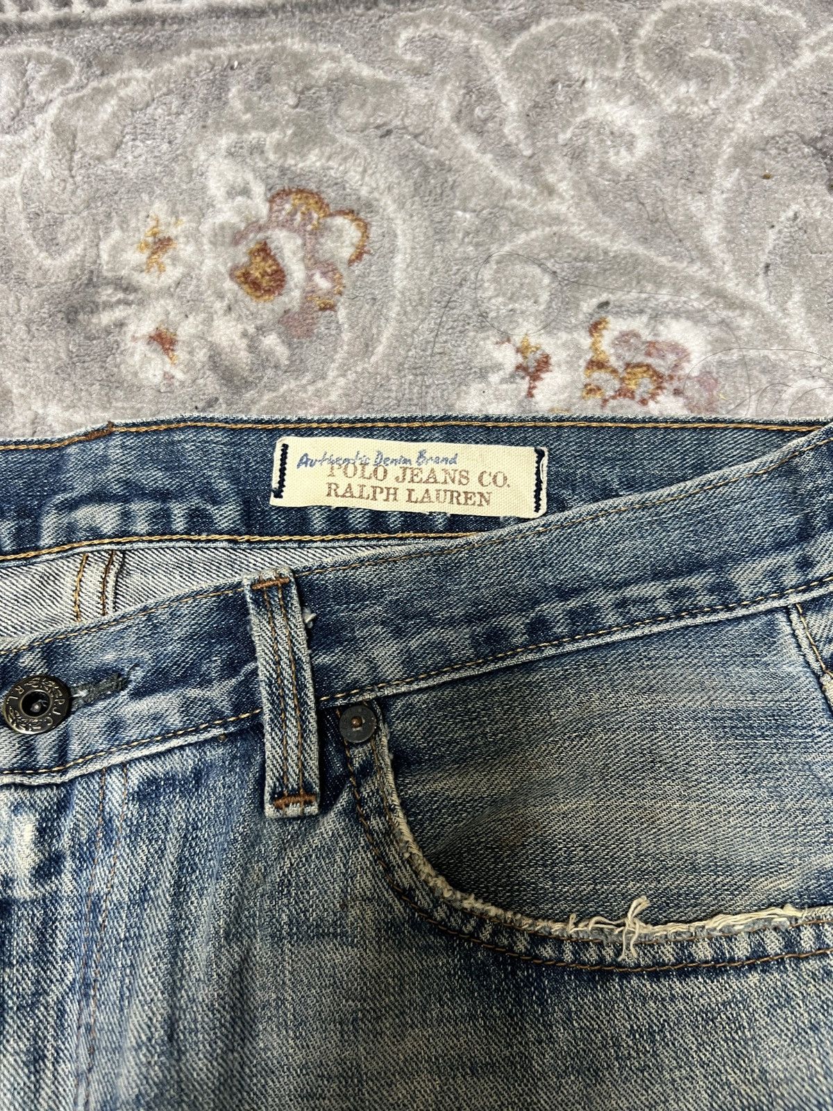 Designer × Polo Ralph Lauren POLO RALPH LAUREN THOMPSON JEANS DENIM Size US 36 / EU 52 - 9 Thumbnail