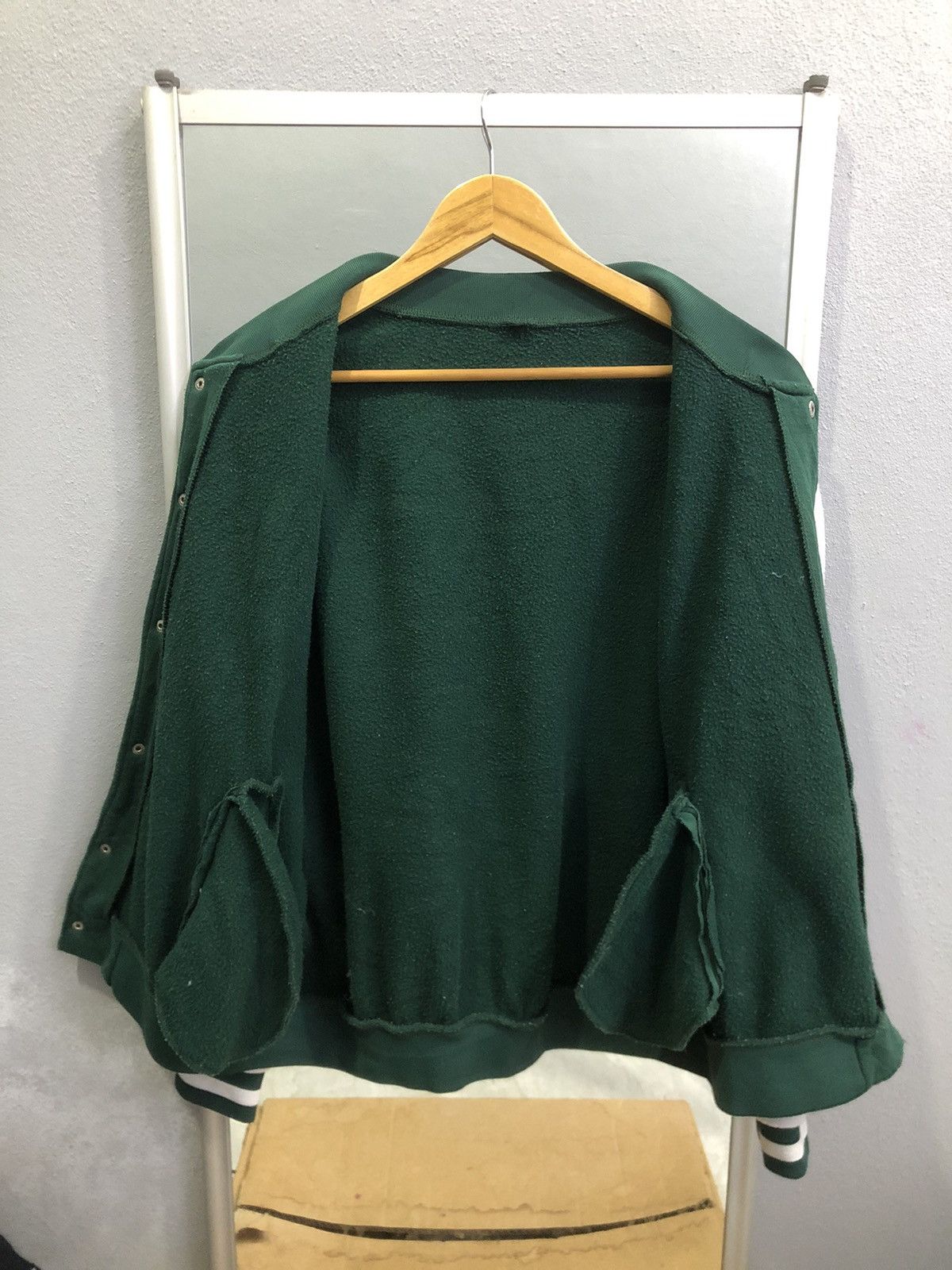 Other Vintage Chicago 23 Green White Varsity Jacket Size US M / EU 48-50 / 2 - 8 Thumbnail