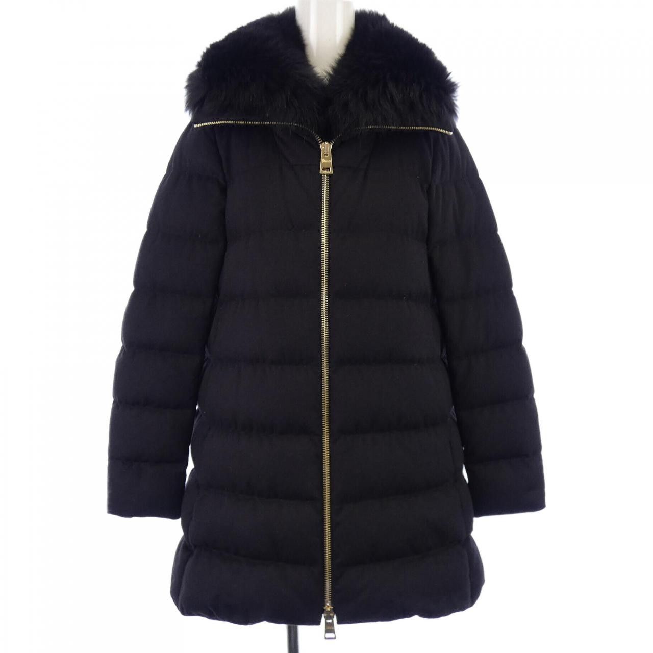 Other Other Herno 38087 Silk Cashmere Down Jacket Textile Outerwear PI0379D DUTY FREE for USA Size ONE SIZE - 1 Thumbnail