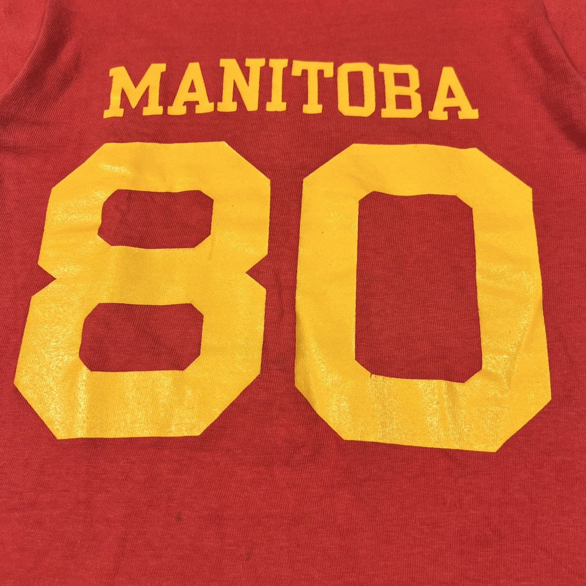 Champion Vintage 80s Champion Manitoba Canada Retro College Jersey Size US M / EU 48-50 / 2 - 11 Thumbnail