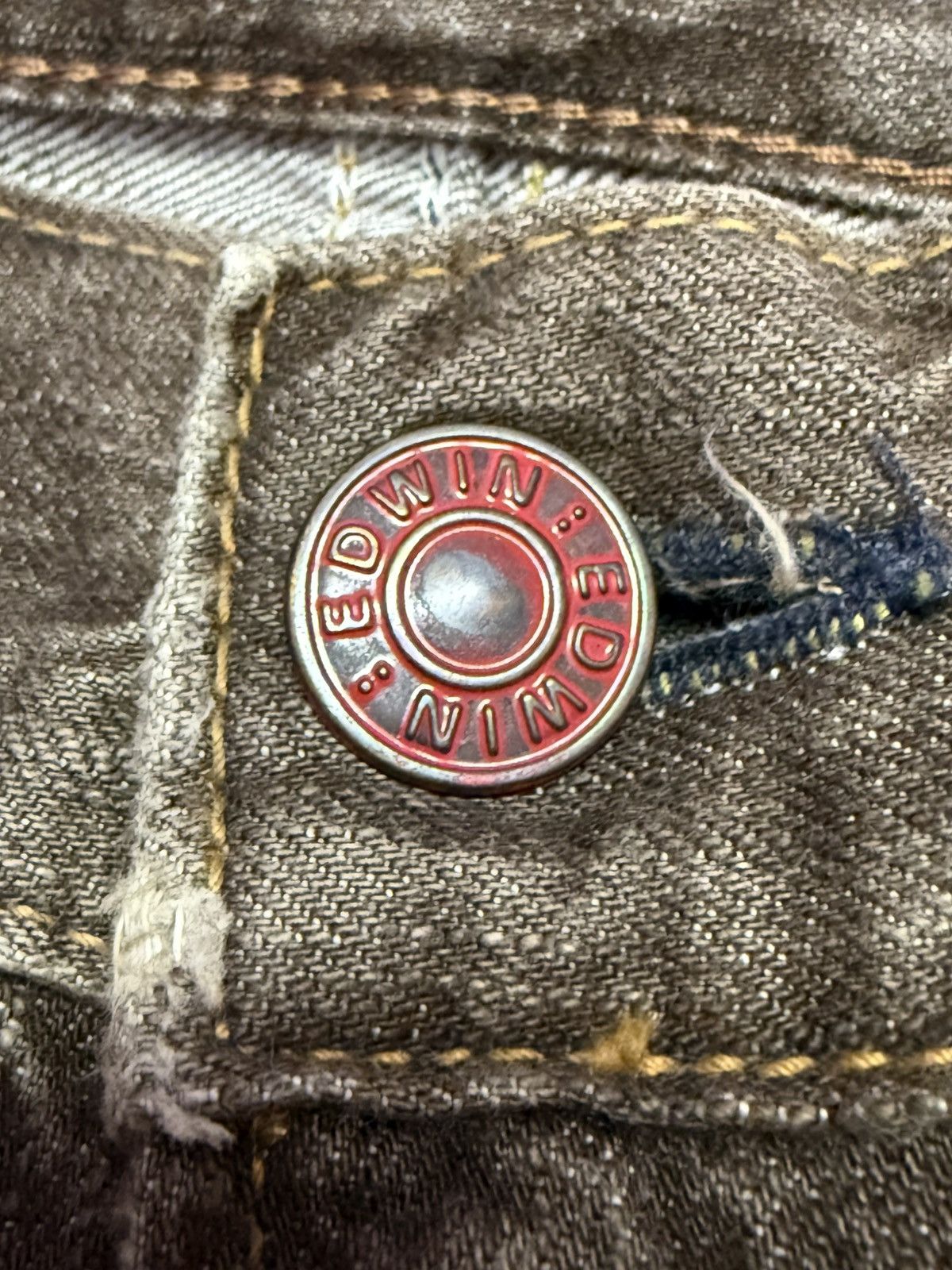 Edwin Edwin 503 Flare Faded Brown Bootcut Jeans Size US 34 / EU 50 - 21 Thumbnail