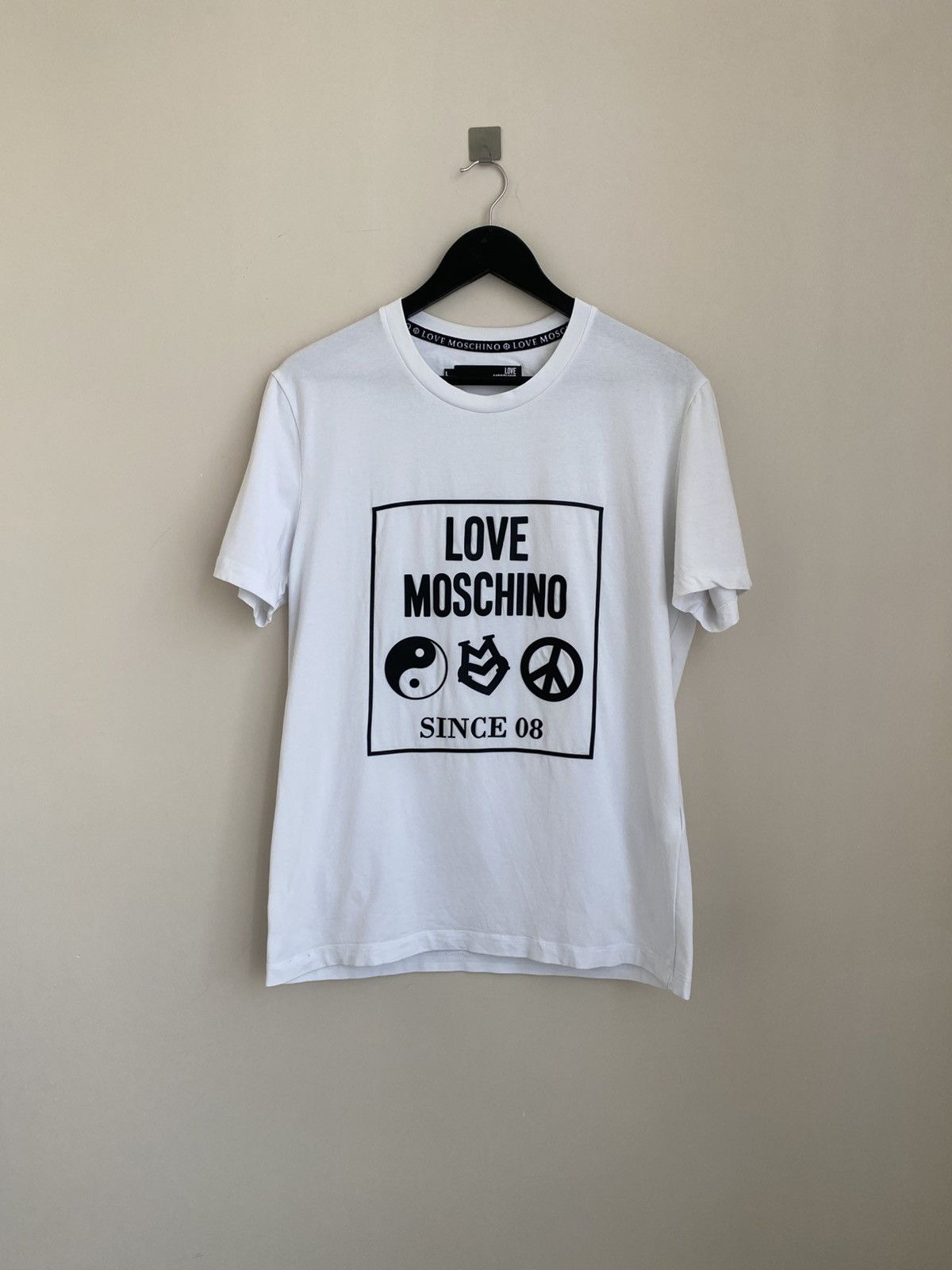 Moschino Love Moschino men's t-shirt Size US L / EU 52-54 / 3 - 1 Thumbnail