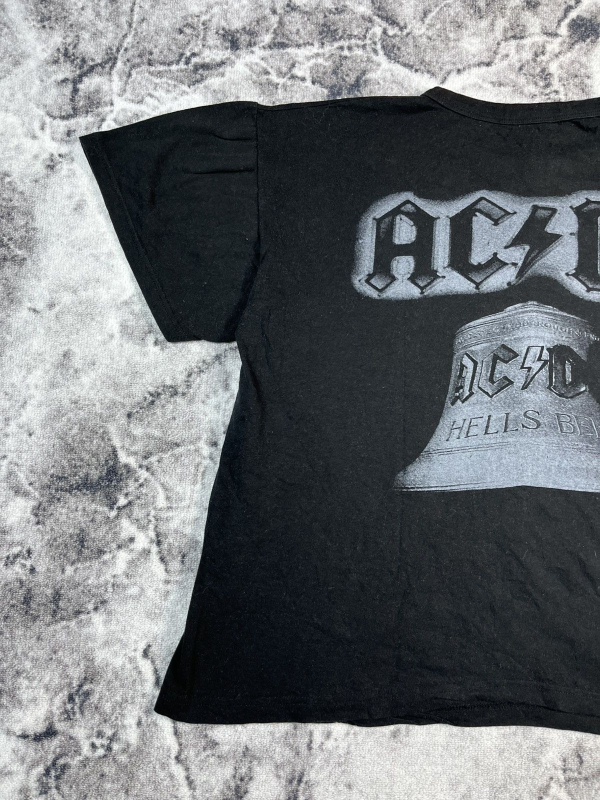 AC/DC AC/DC Hells Bells Double Sided Band Tee Boxy XL Size US XL / EU 56 / 4 - 10 Thumbnail