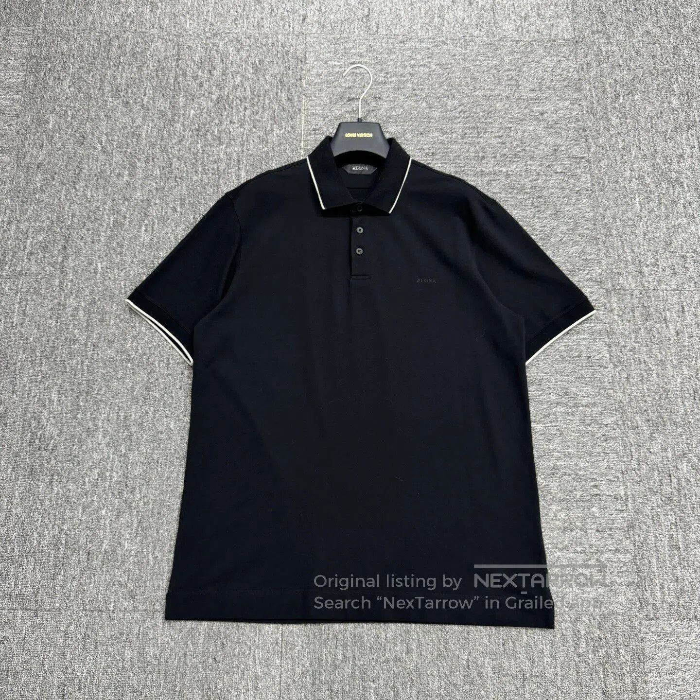 Ermenegildo Zegna Ermenegildo Zegna Knitted short-sleeved shirt| Size US L / EU 52-54 / 3 - 1 Thumbnail
