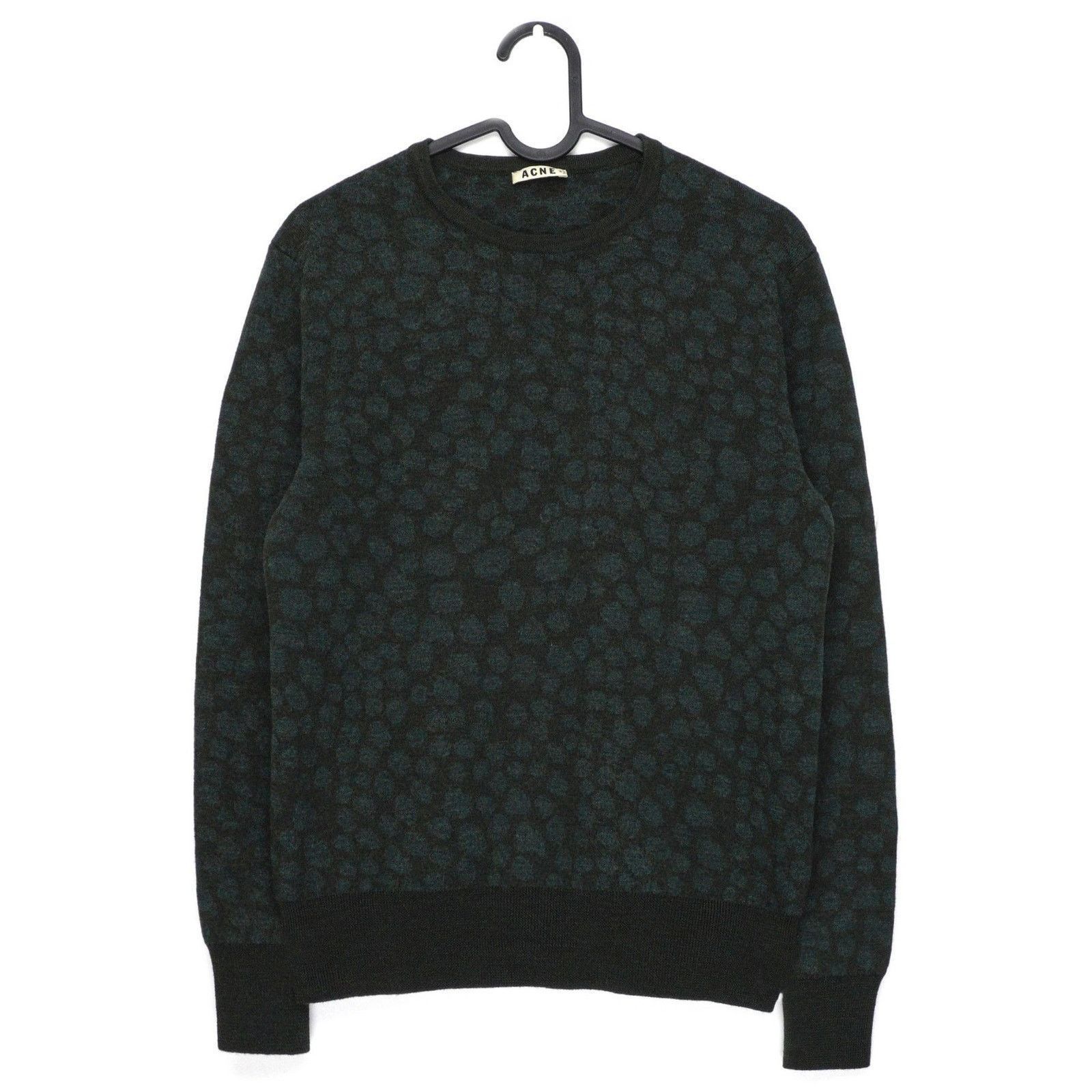 Acne Studios Acne Studios Clissold Printed Multicolor Lana Wool Sweater Size S / US 4 / IT 40 - 1 Thumbnail