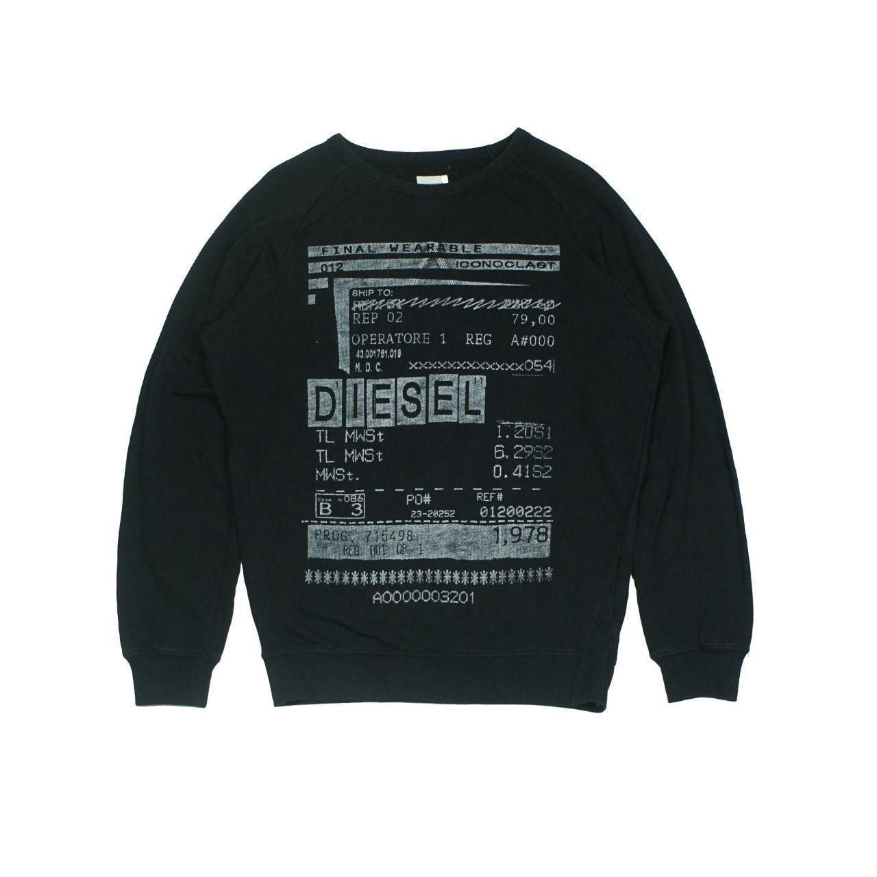 Diesel *NoTariff Diesel Receipt Crewneck Size US M / EU 48-50 / 2 - 1 Thumbnail