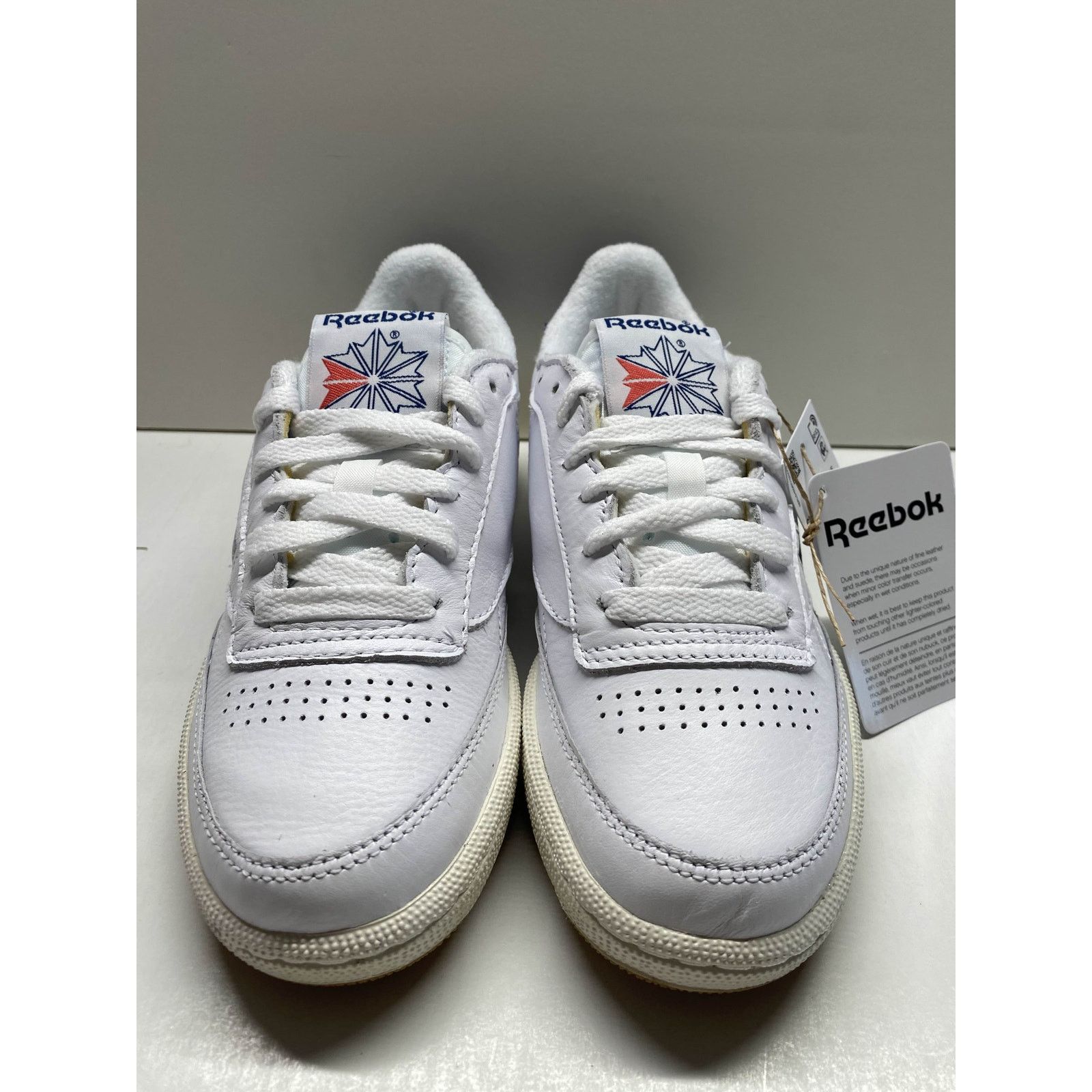 Reebok Reebok Club C 85 Vintage Women's 5.5W White/Blue/Chalk Size US 5.5 / IT 35.5 - 2 Thumbnail