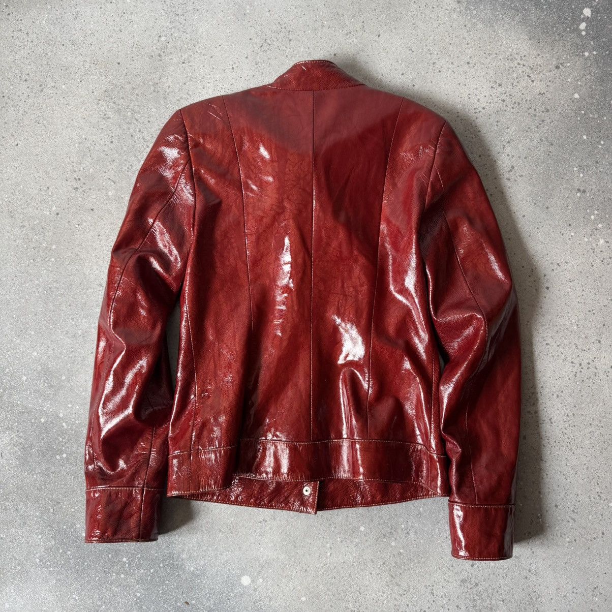 Hysteric Glamour Amazing Vintage Y2K Red Leather Jacket Size S / US 4 / IT 40 - 12 Thumbnail