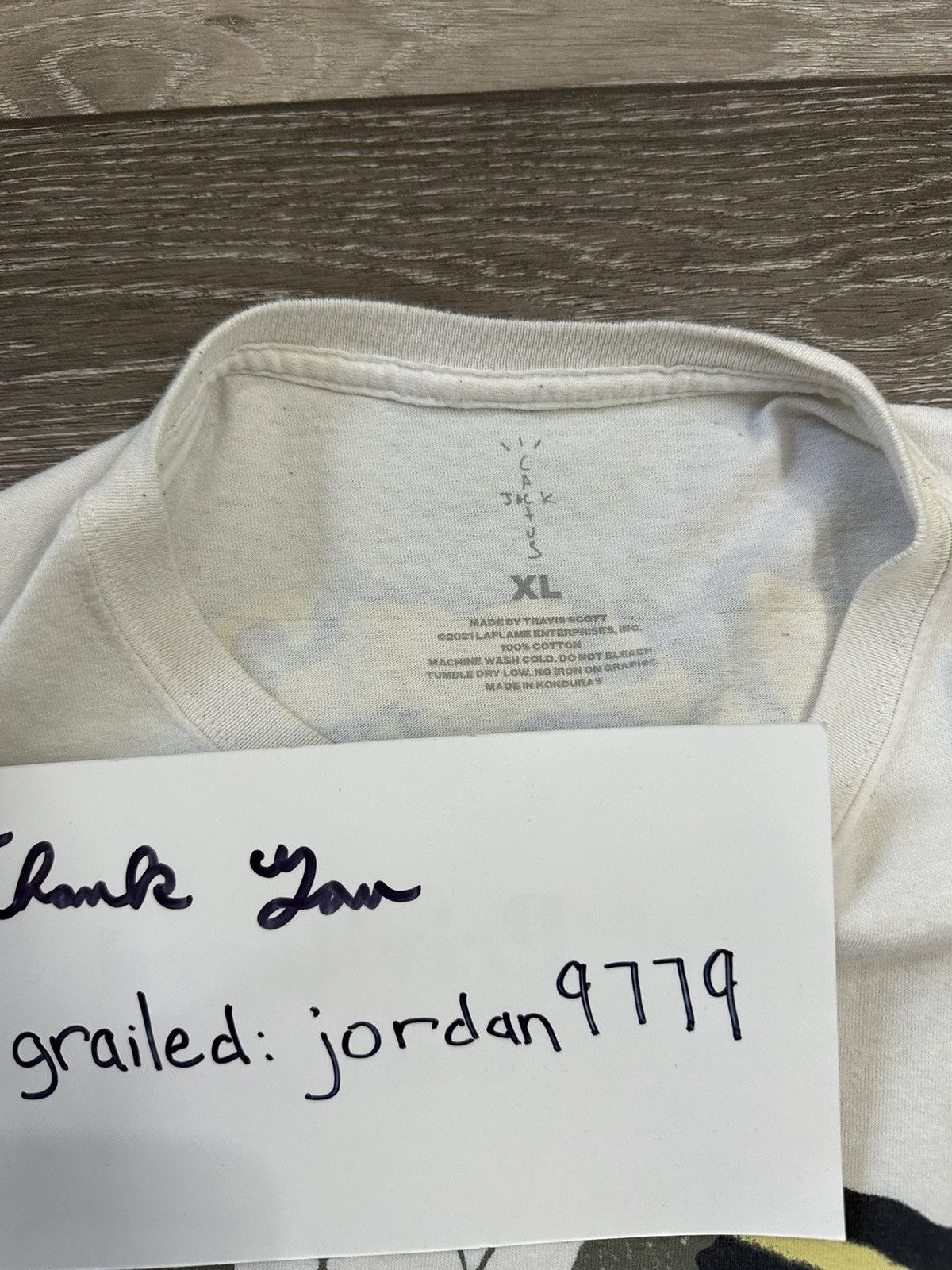 Travis Scott Travis Scott Cactus Jack Kaws Fragment Tee Size US XL / EU 56 / 4 - 7 Thumbnail