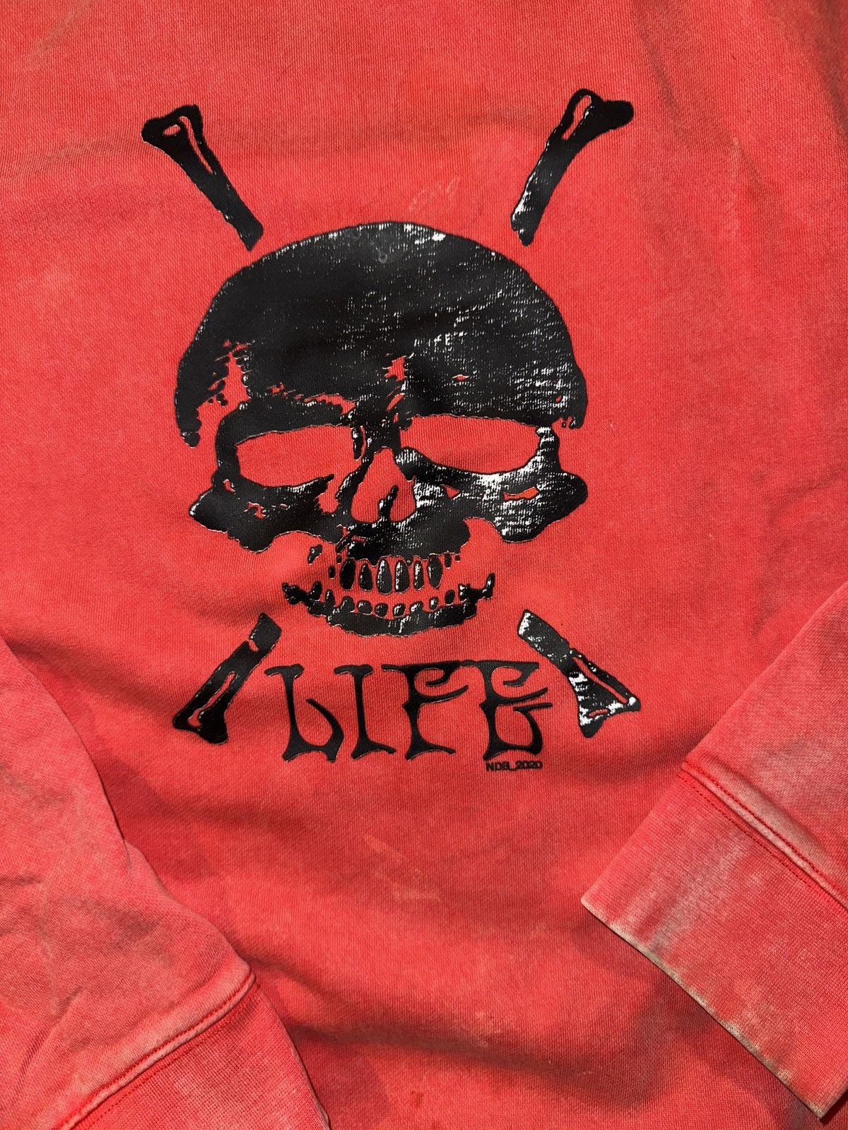 Other Neon Denim Brand (N.D.B) Life Sweatshirt Size US L / EU 52-54 / 3 - 2 Thumbnail