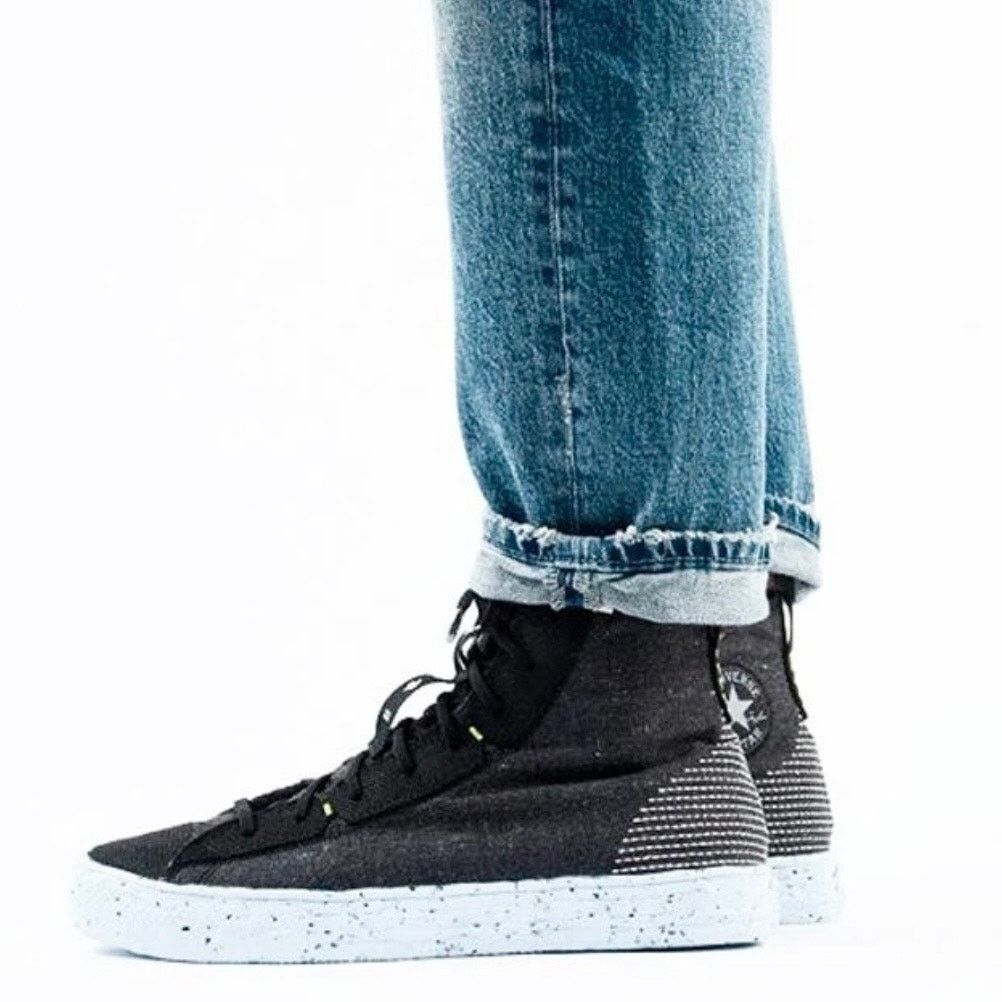 Converse CONVERSE WOMEN’S 5.5 CHUCK TAYLOR ALL STAR CRATER HI BLACK Size US 5.5 / IT 35.5 - 7 Thumbnail