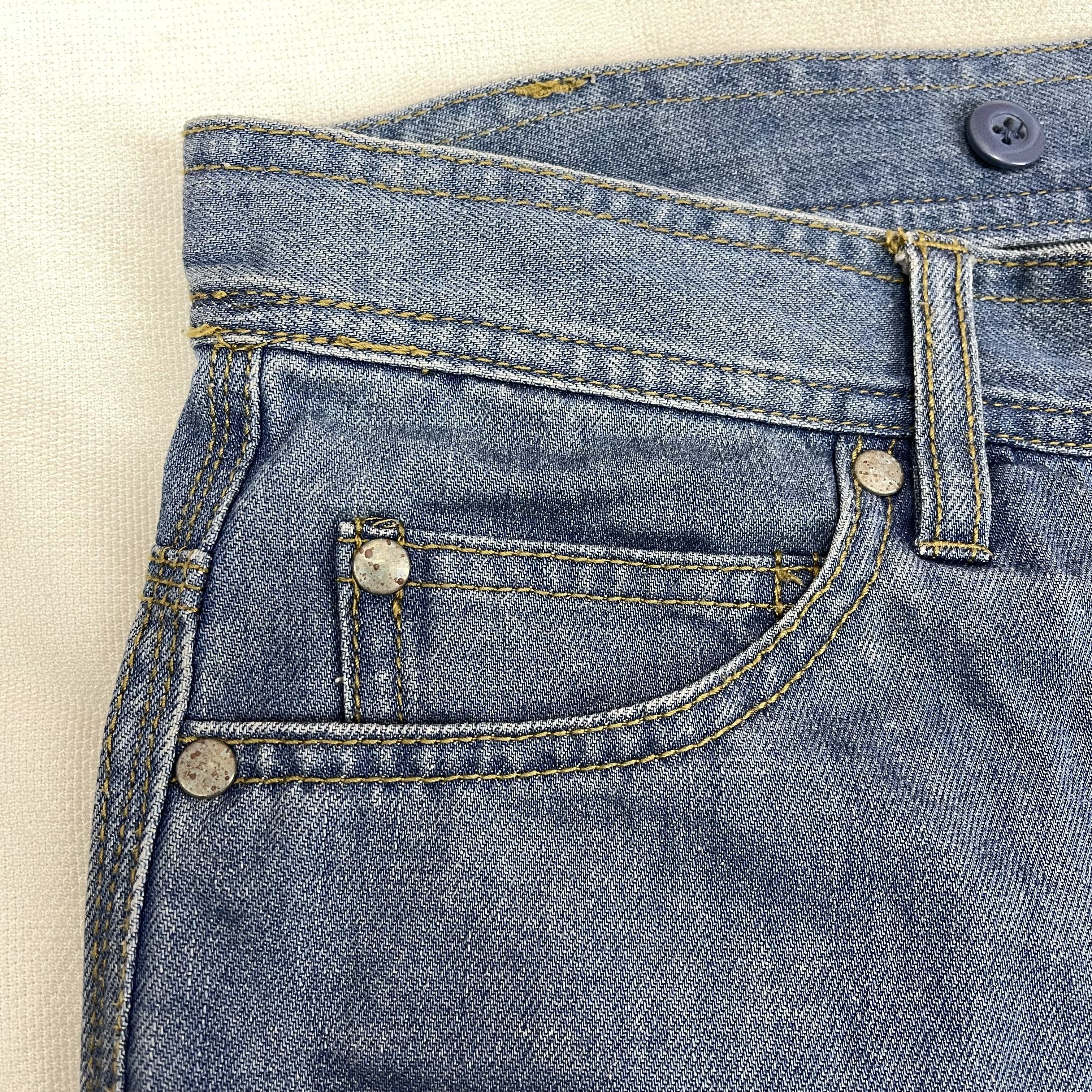 Japanese Brand TITICACA Denim Jeans #1220/AQ Size US 34 / EU 50 - 8 Thumbnail