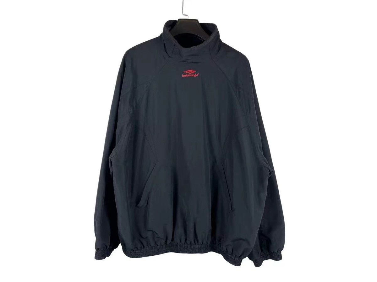 Balenciaga Balenciaga FW22 3B Sporty Pullover Track Jacket Size US M / EU 48-50 / 2 - 1 Thumbnail