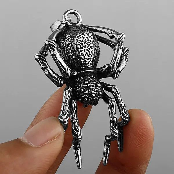 Jewelry Eight-legged Spider Necklace Size ONE SIZE - 2 Thumbnail