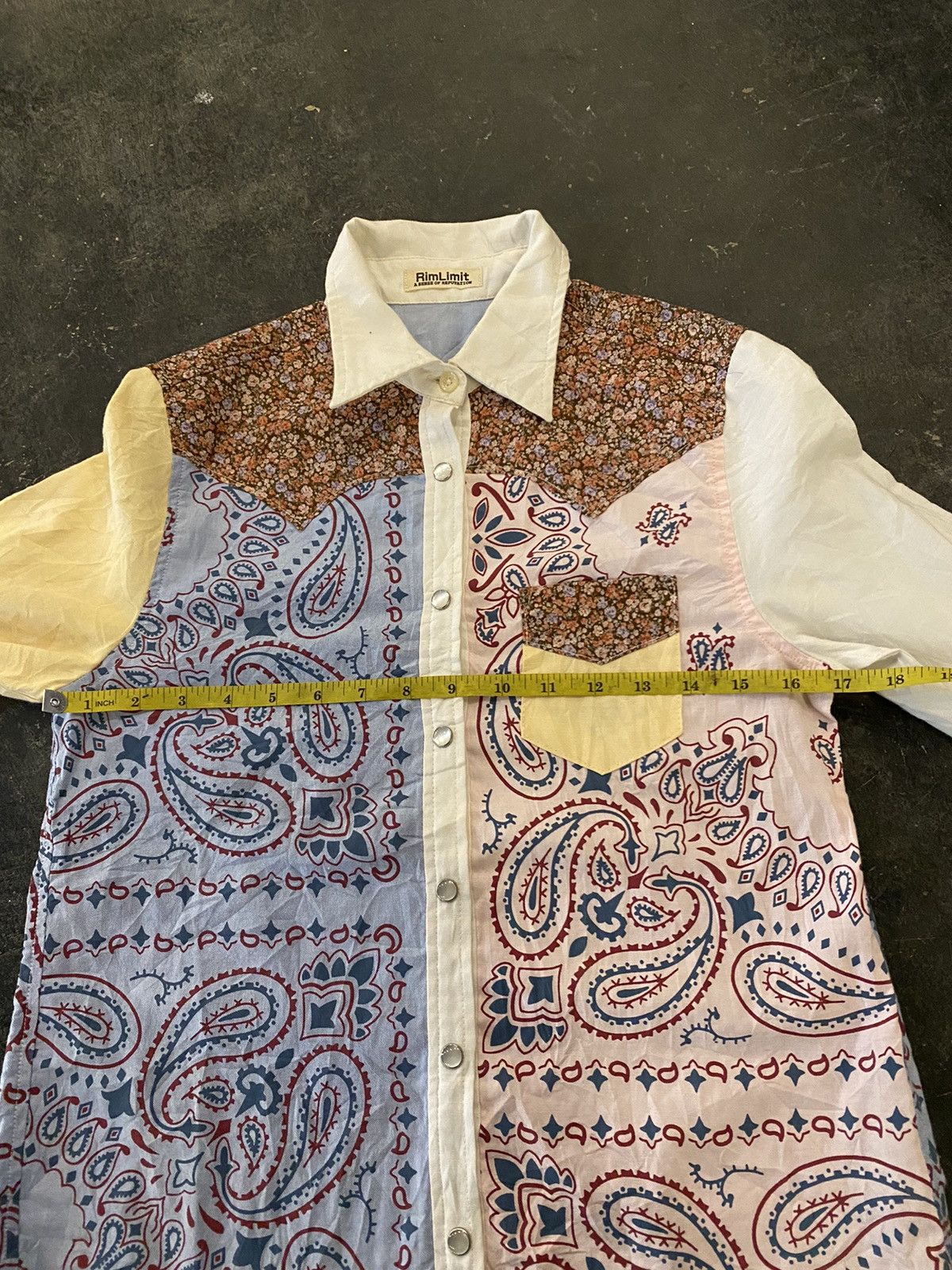 Beauty Beast × Japanese Brand RimLimit “Kapital style” button Shirt Size US M / EU 48-50 / 2 - 8 Thumbnail
