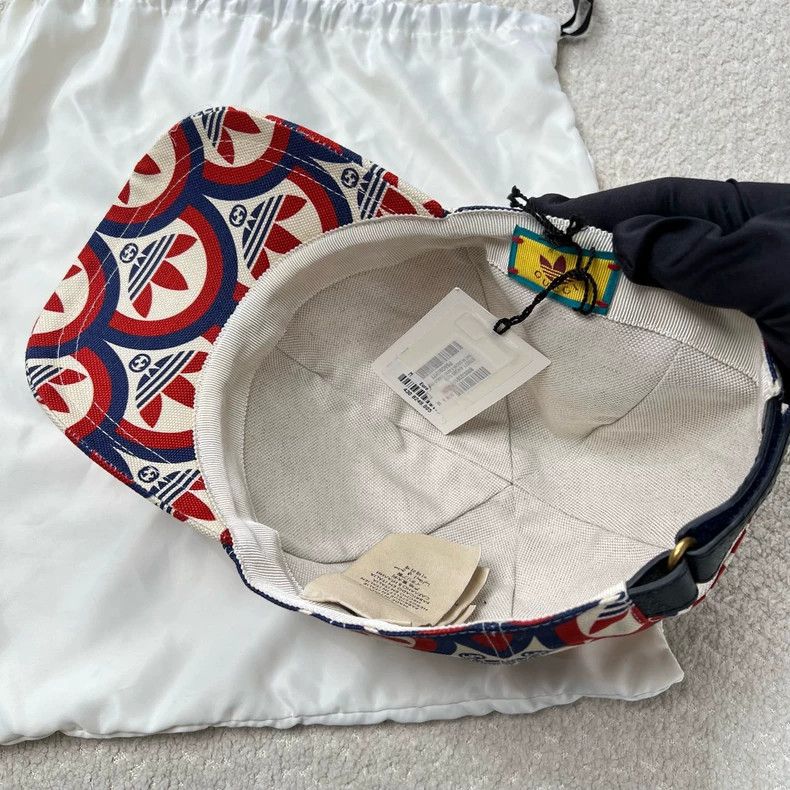 Gucci Gucci Size XXL Adidas Gucci clover co-branded full-print c Size ONE SIZE - 4 Thumbnail
