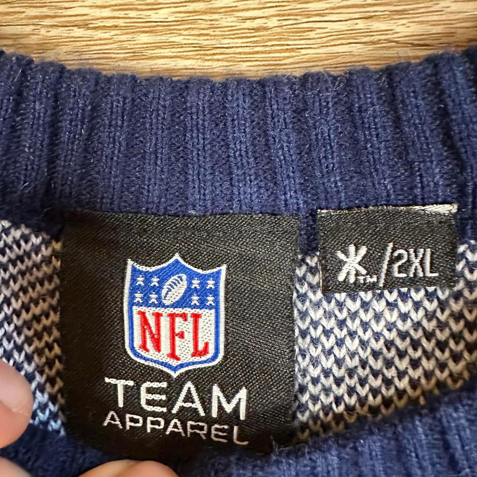 Other NFL Dallas Cowboys Mens Sweater 2XL Blue Gray Patterned Size US XXL / EU 58 / 5 - 3 Thumbnail