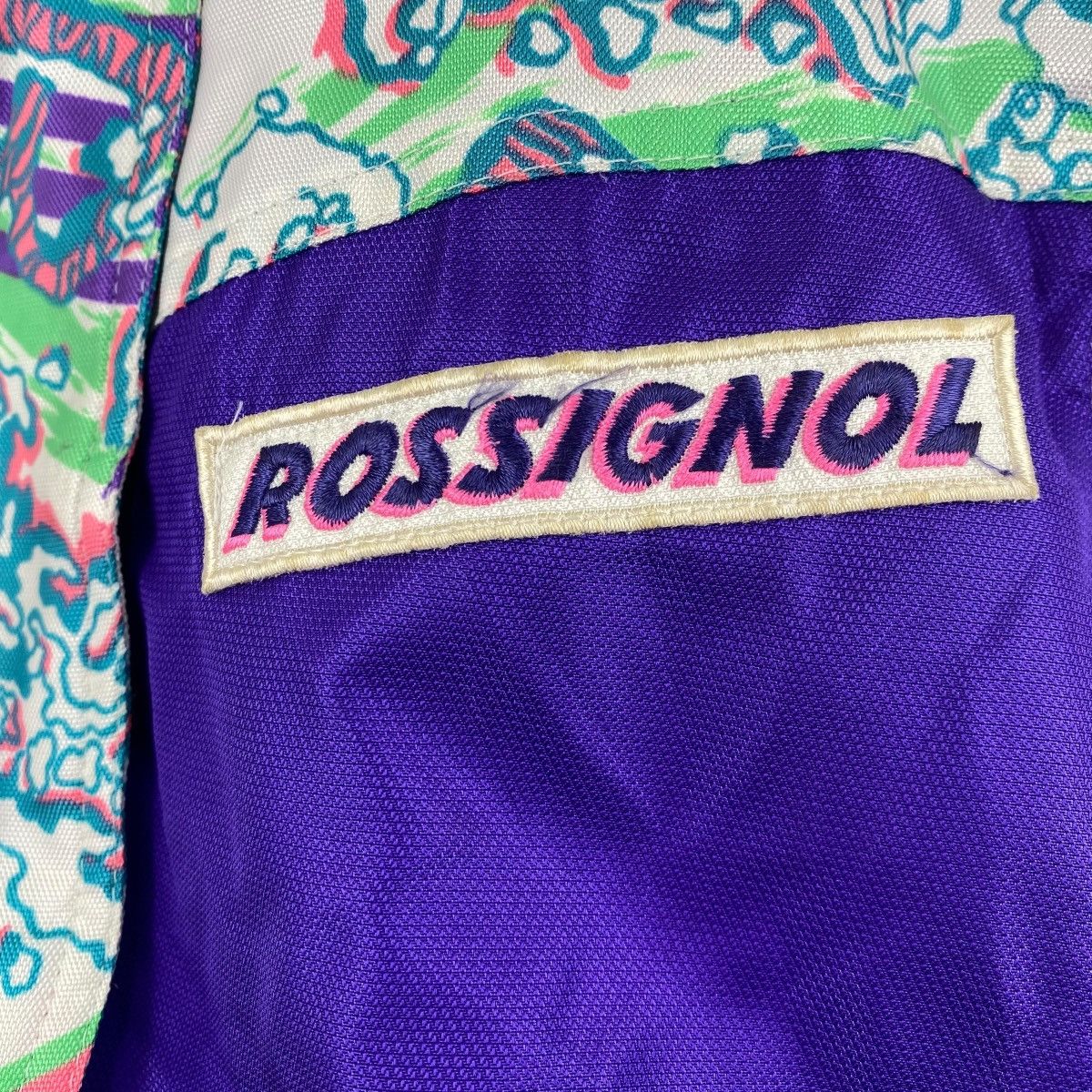 Rossignol Vintage 90s ROSSIGNOL Ski Jacket Multicolour Winter Mens Size US L / EU 52-54 / 3 - 3 Thumbnail