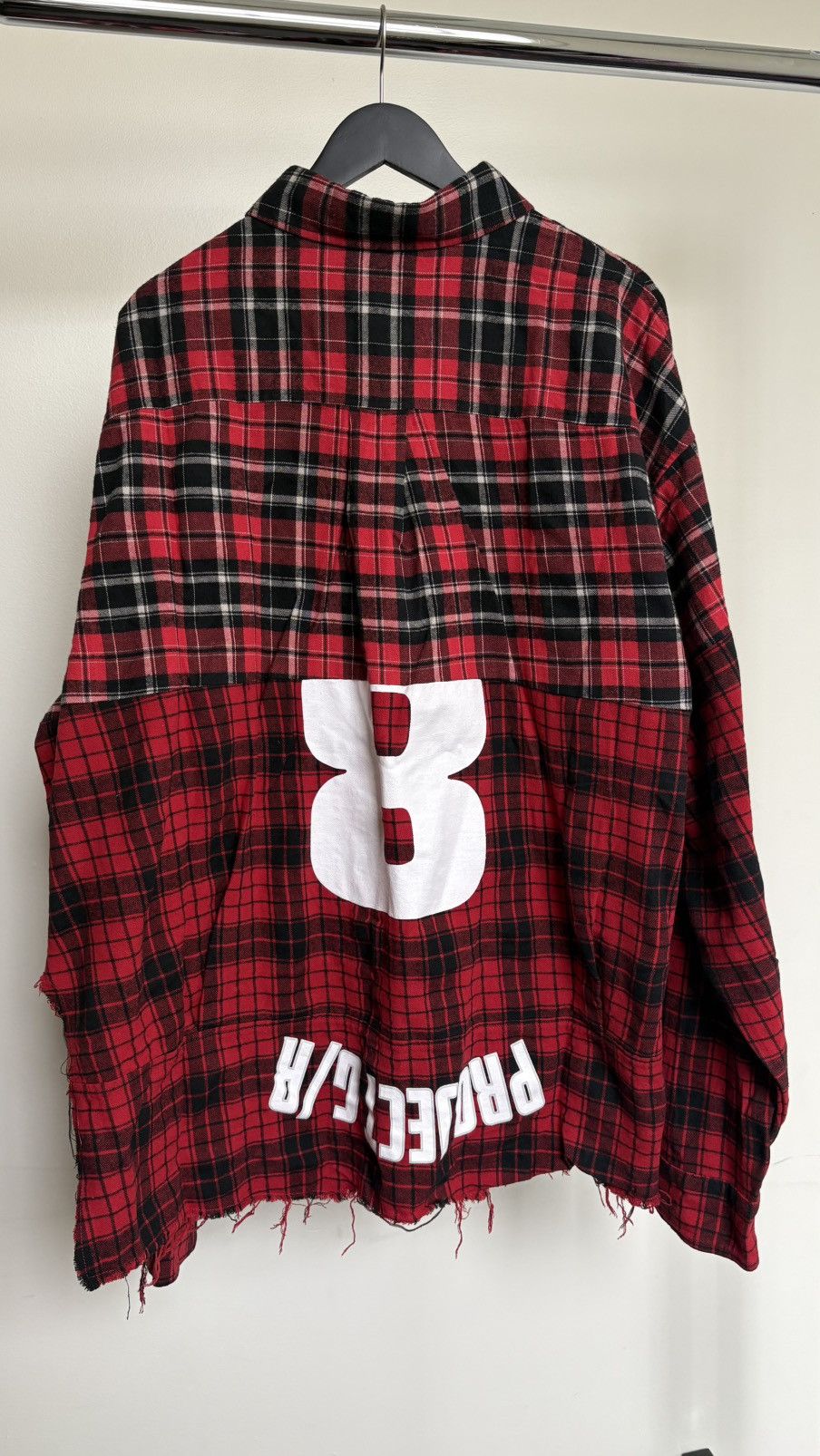 PROJECT G/R PROJECT G/R UPSIDE DOWN FLANNEL Size US XL / EU 56 / 4 - 2 Thumbnail
