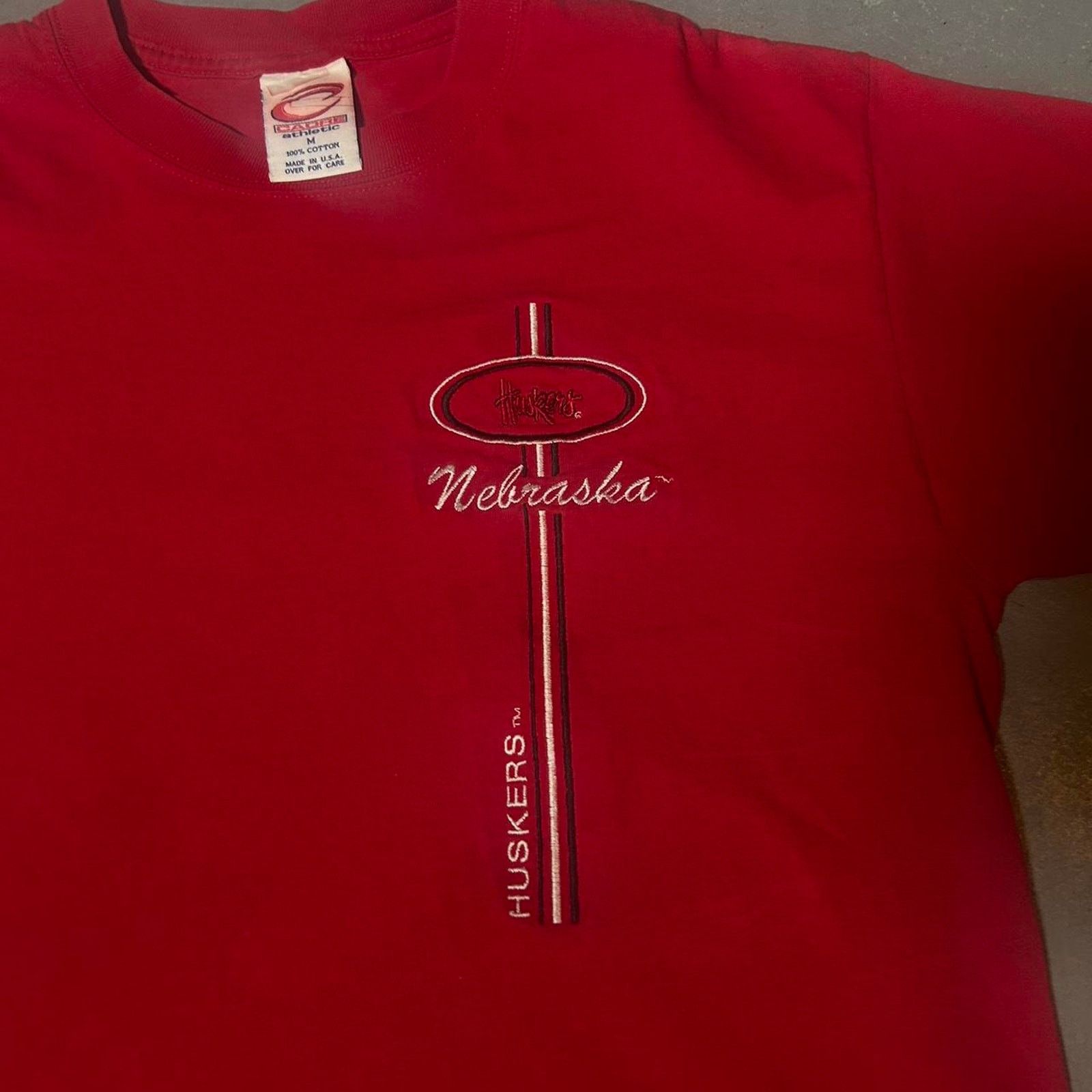 Gildan 90s husker football embroidered Size US M / EU 48-50 / 2 - 3 Thumbnail