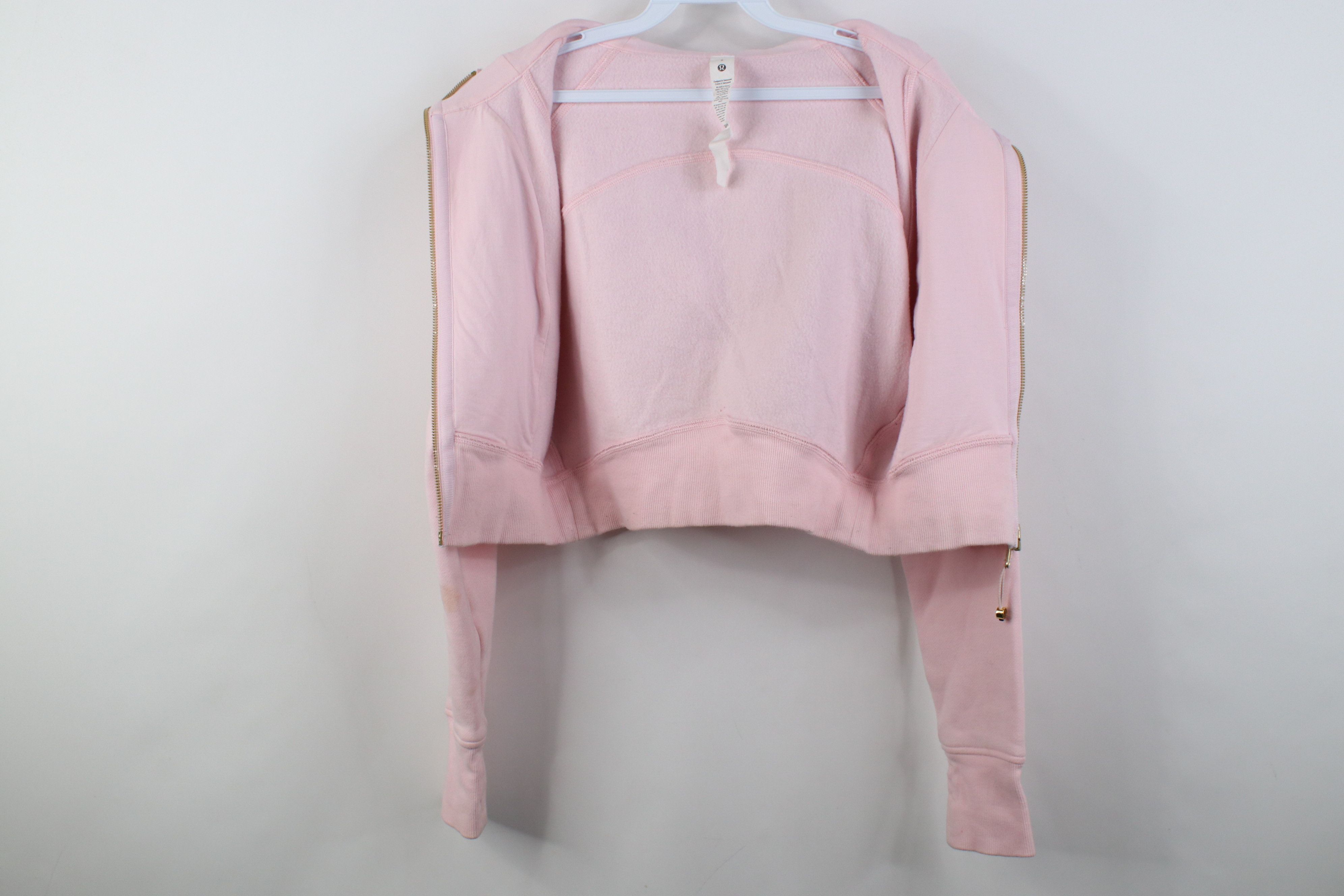 Lululemon Lululemon Cropped Scuba Full Zip Hoodie Strawberry Milkshake Size M / US 6-8 / IT 42-44 - 11 Thumbnail