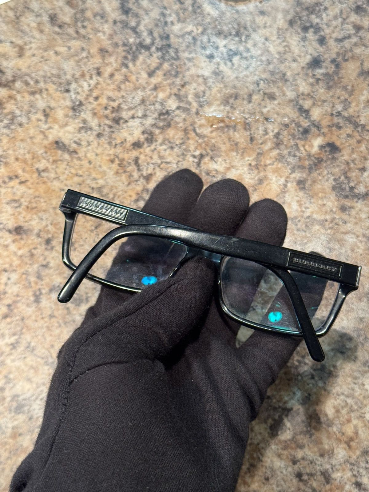 Burberry Burberry Black Rectangular Optical Glasses B2108 Size ONE SIZE - 2 Thumbnail