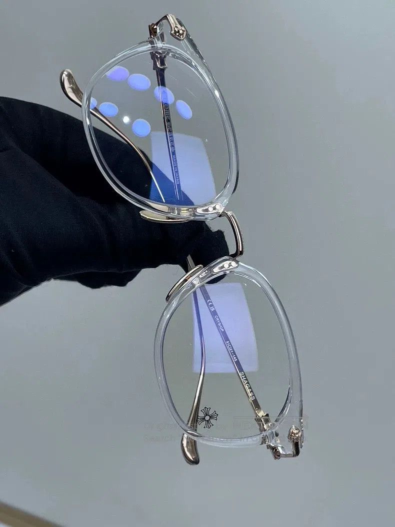 Chrome Hearts Chrome Hearts Transparent Frame Glasses. Size ONE SIZE - 7 Thumbnail