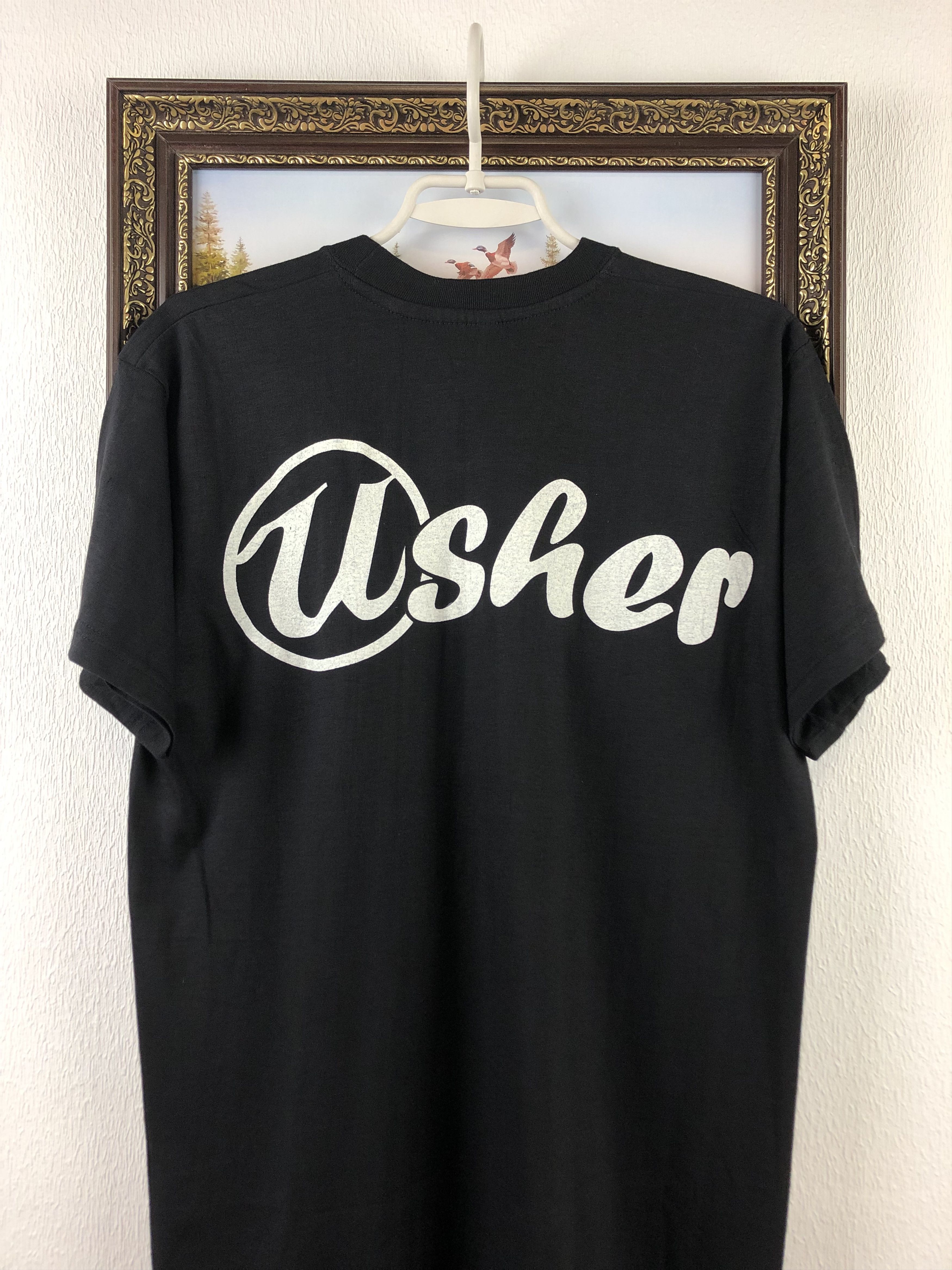 Band Tees Vintage Usher Shirt Rap Band Tee Concert Graphic Black Size US L / EU 52-54 / 3 - 9 Thumbnail