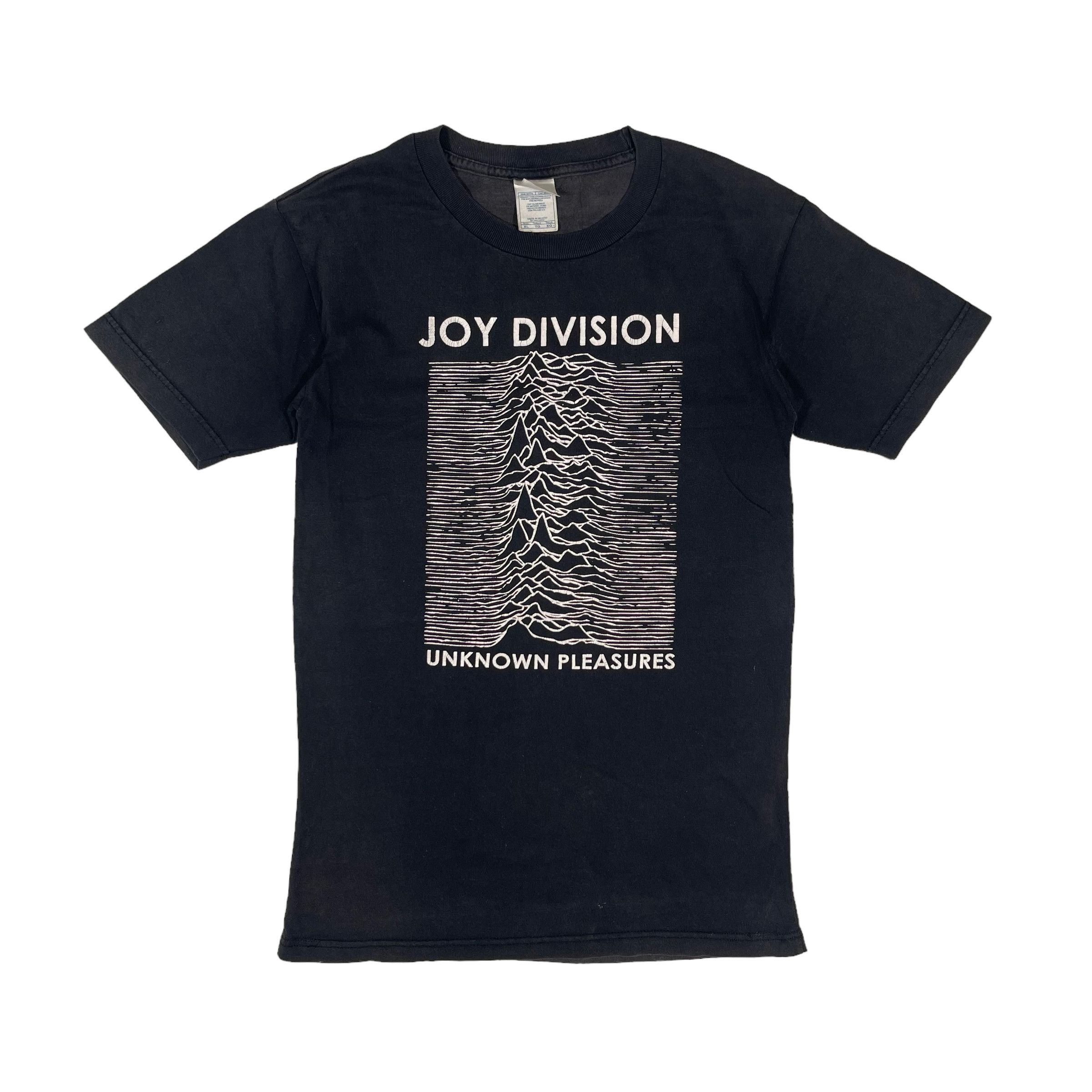 Vintage 1990s Joy Division Unknown Pleasures Sun Faded T