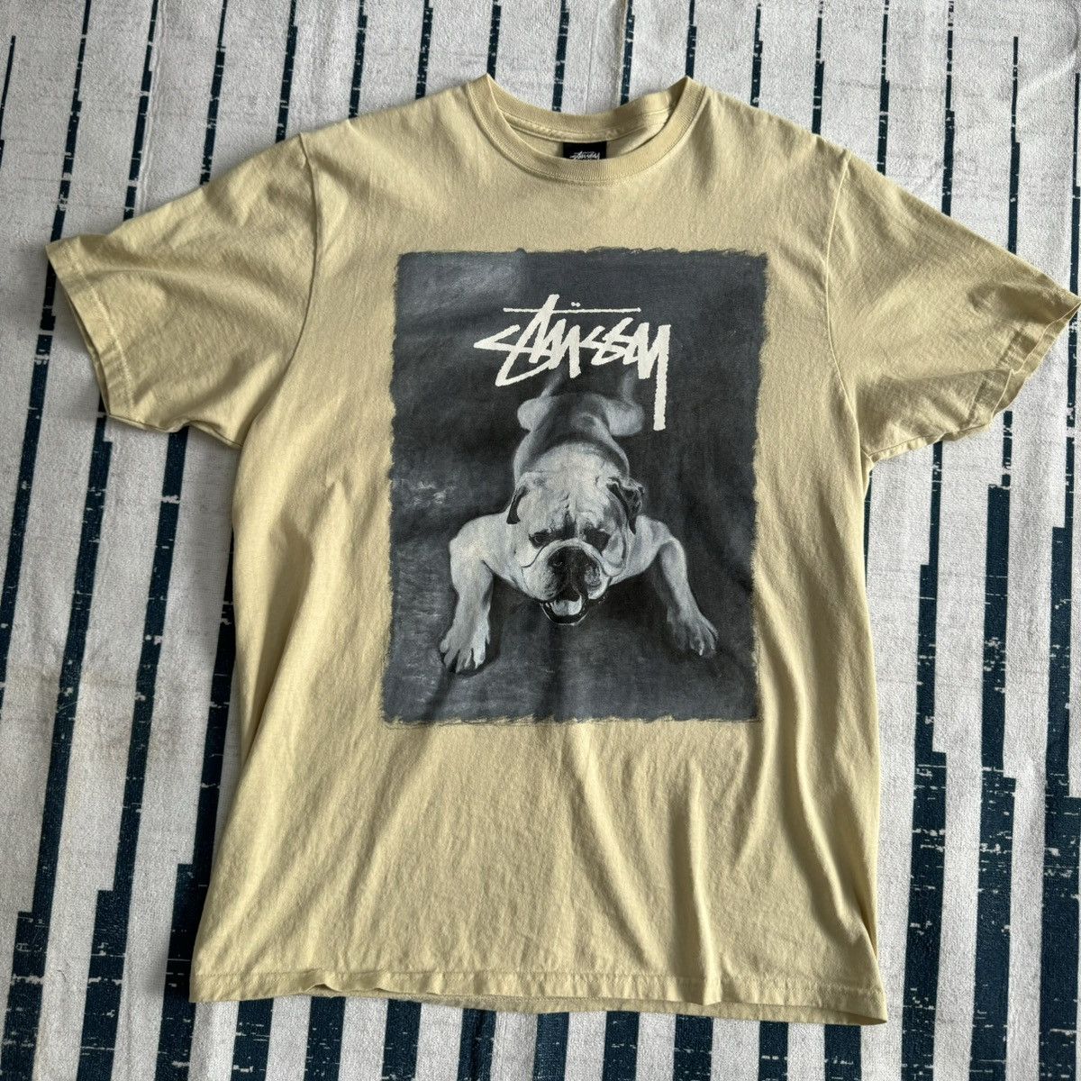 Stussy Bulldog T Shirt | Grailed