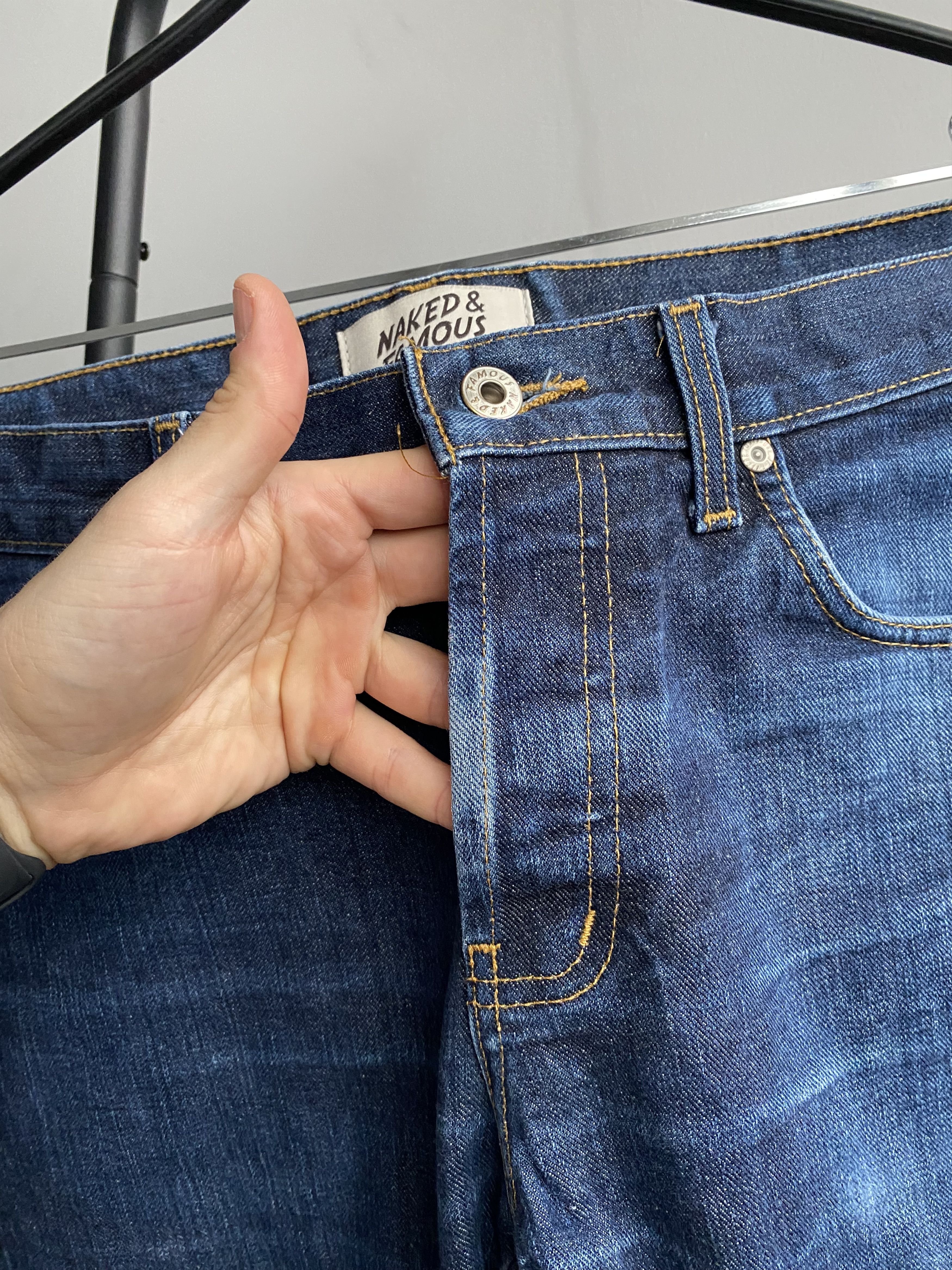 Naked & Famous Naked & Famous Super Guy Selvedge Denim Size US 33 - 9 Thumbnail