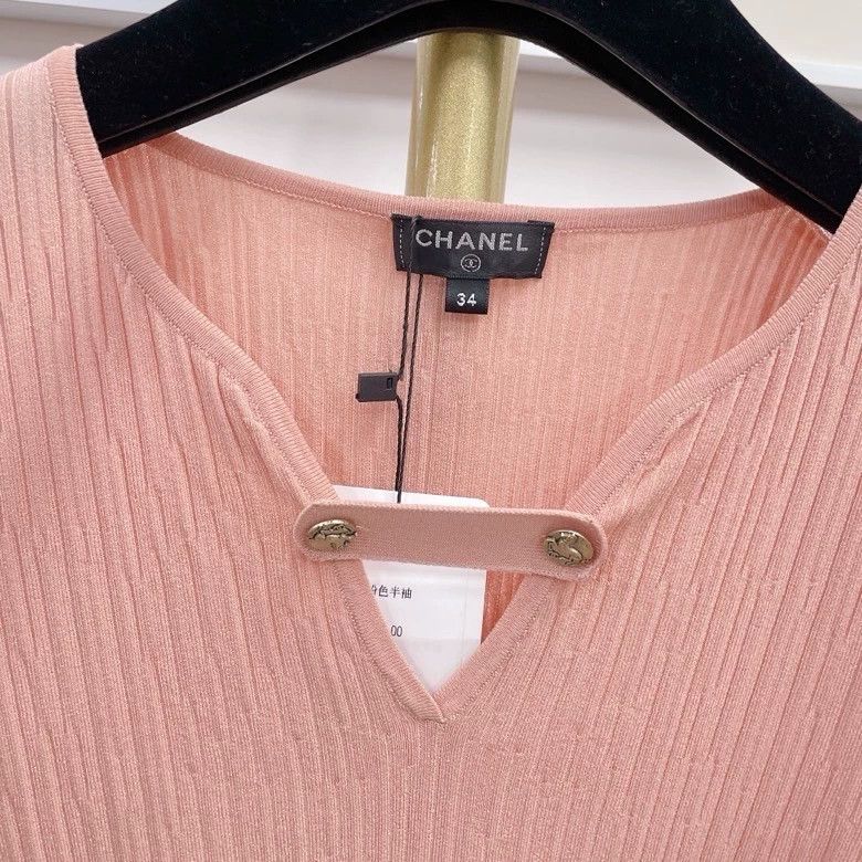 Chanel Lotus pink short sleeves