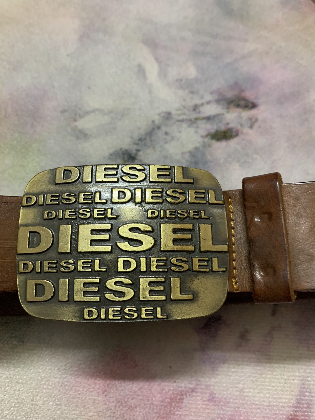 Diesel Vintage DIESEL Leather Belt Size ONE SIZE - 2 Thumbnail