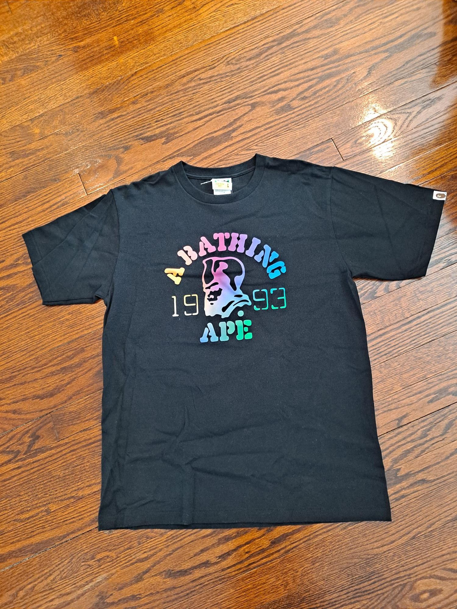 Bape BAPE Gradation General Tee Black Size US L / EU 52-54 / 3 - 1 Thumbnail