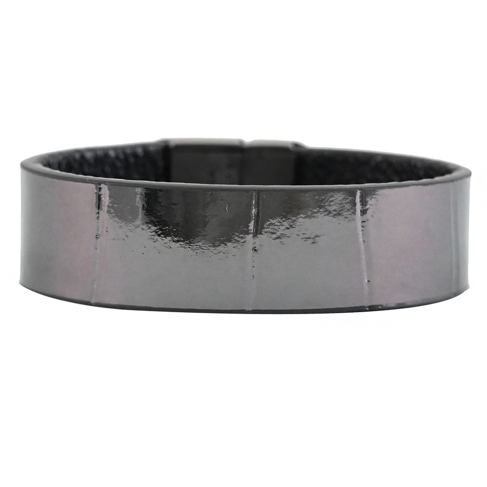 Balenciaga o1s1rm0725 Size: M / BB Thin Bracelet in Black Size ONE SIZE - 3 Thumbnail
