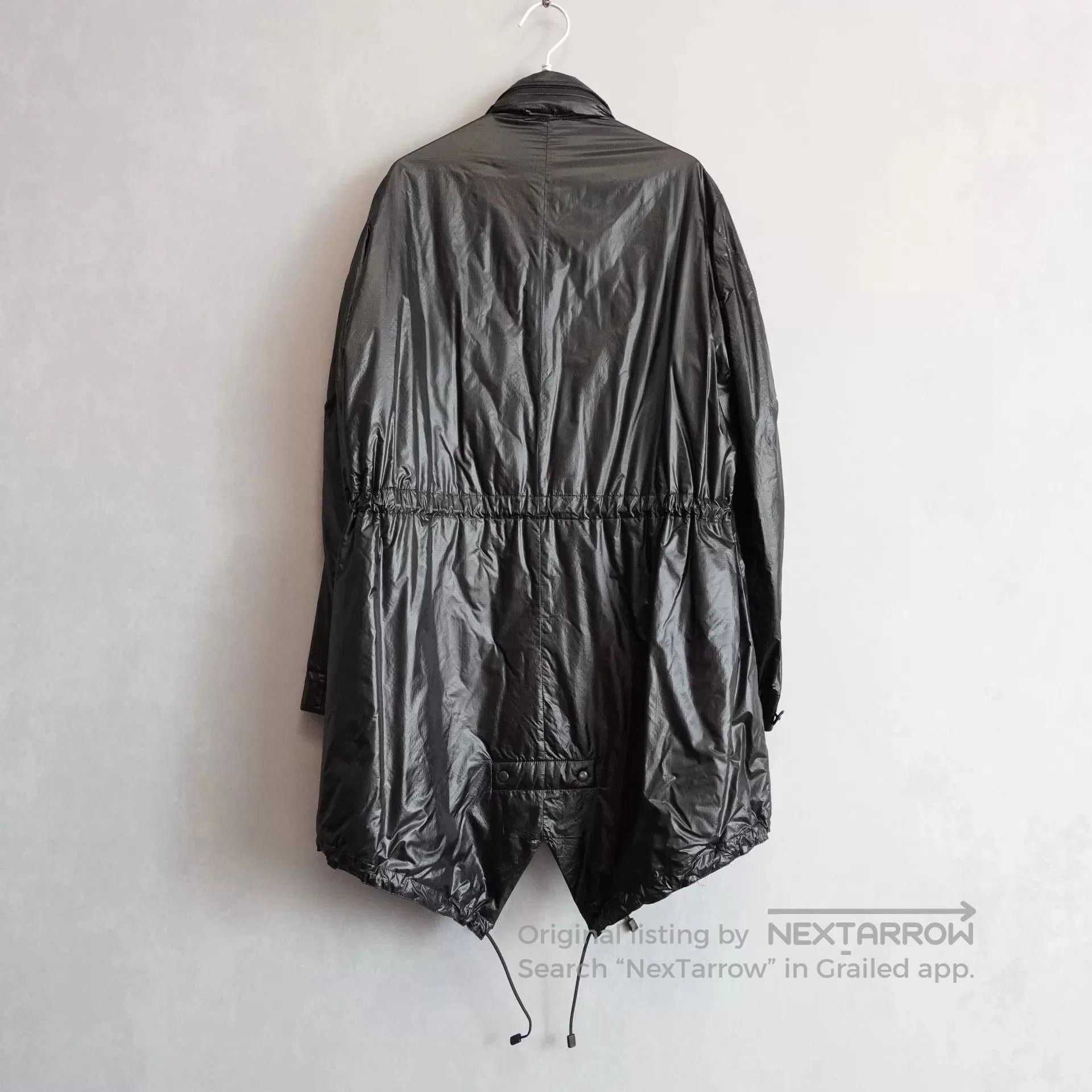 Yohji Yamamoto Yohji Yamamoto 13SS Nylon Fish Tail Coat. Size US S / EU 44-46 / 1 - 5 Thumbnail