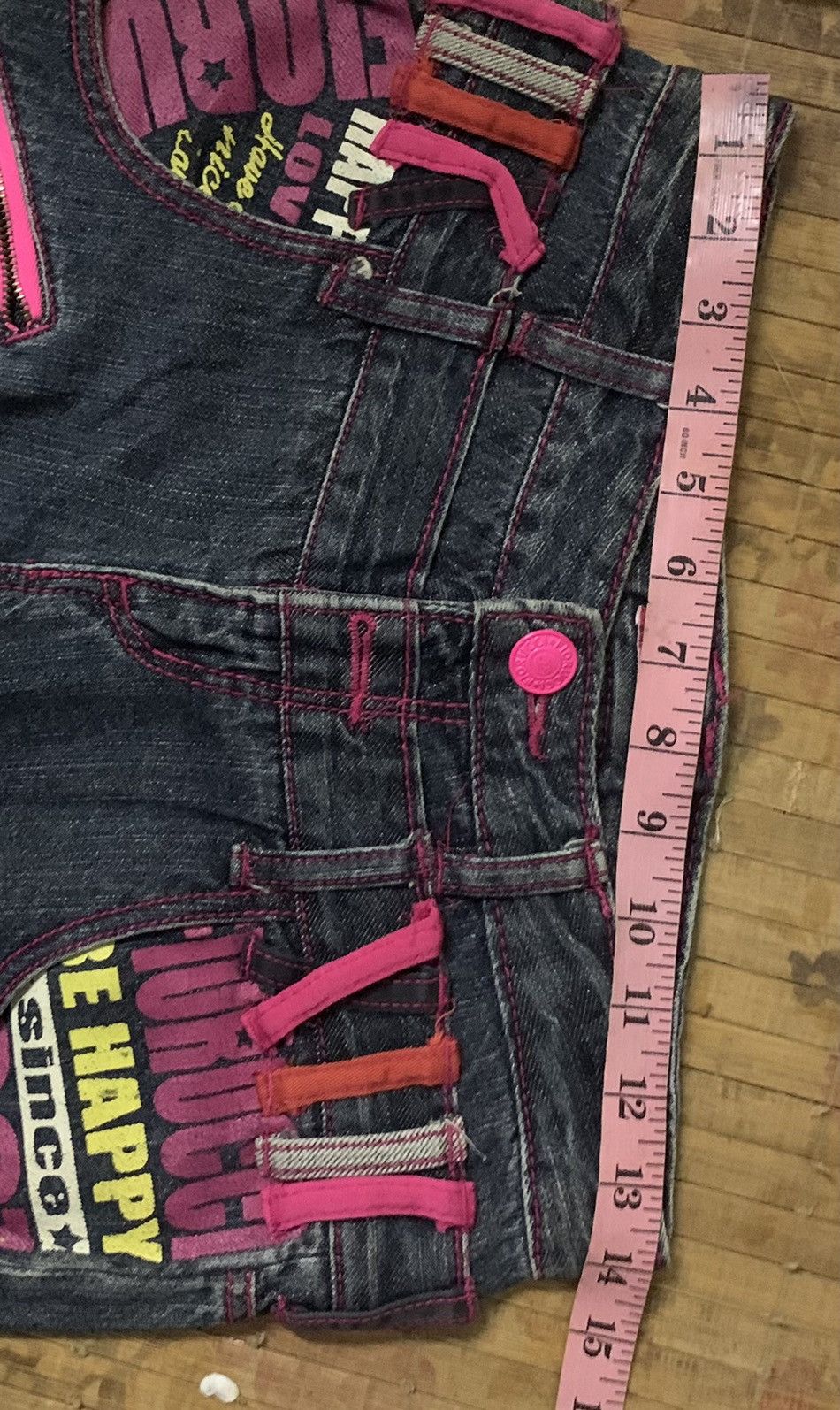 Fiorucci Rare.. Fiorucci Double Waist ZipperJean Pants Size US 28 / EU 44 - 25 Thumbnail