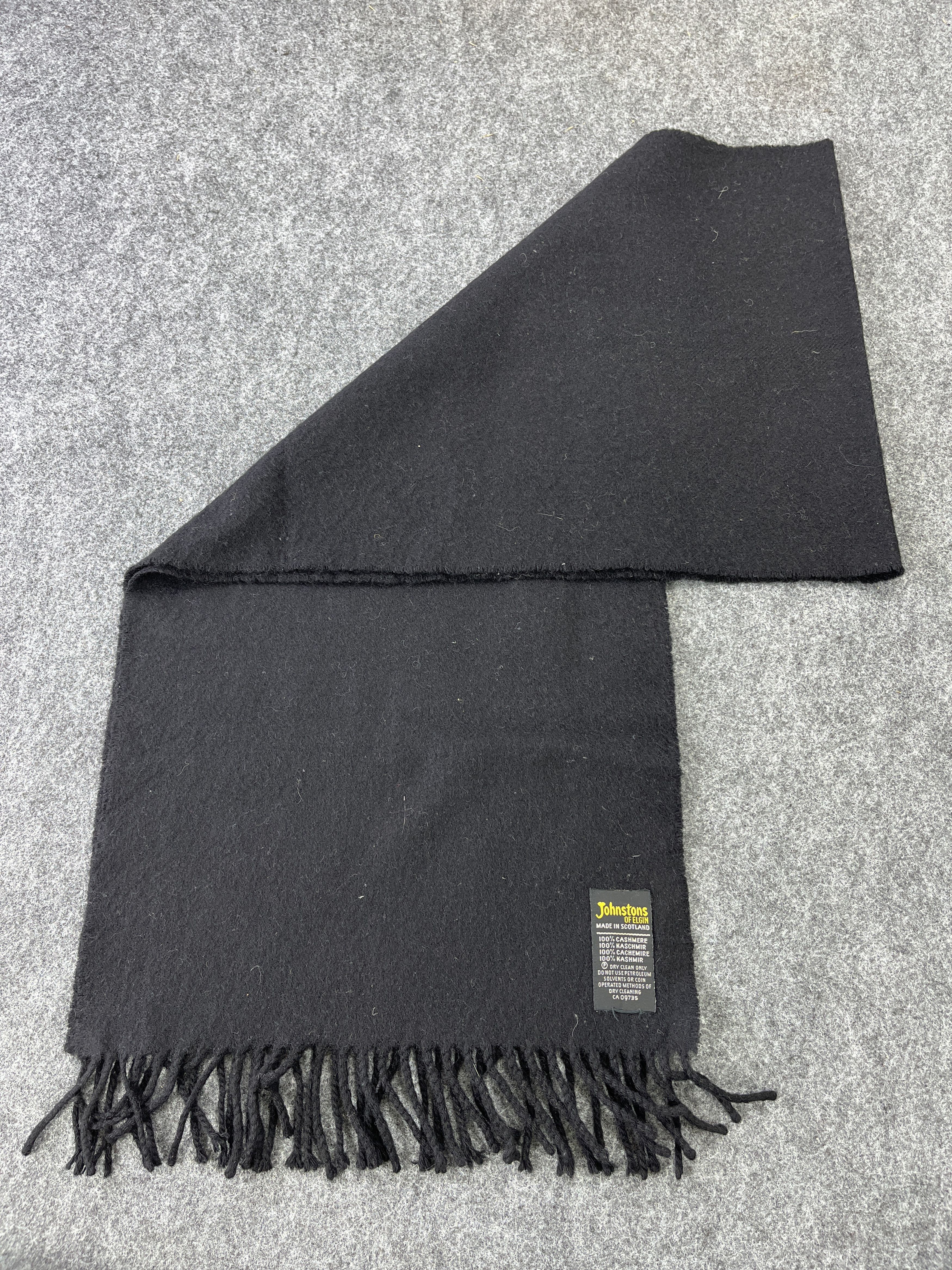 Johnstons Of Elgin × Vintage Johnstons Of Elgin Scarf / Muffler / Neckwear T112 Size ONE SIZE - 2 Thumbnail