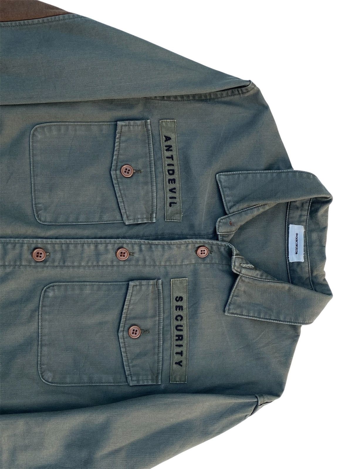 Undercover Vintage Undercover Antil Devil Jacket Shirt Button Up Size US S / EU 44-46 / 1 - 5 Thumbnail