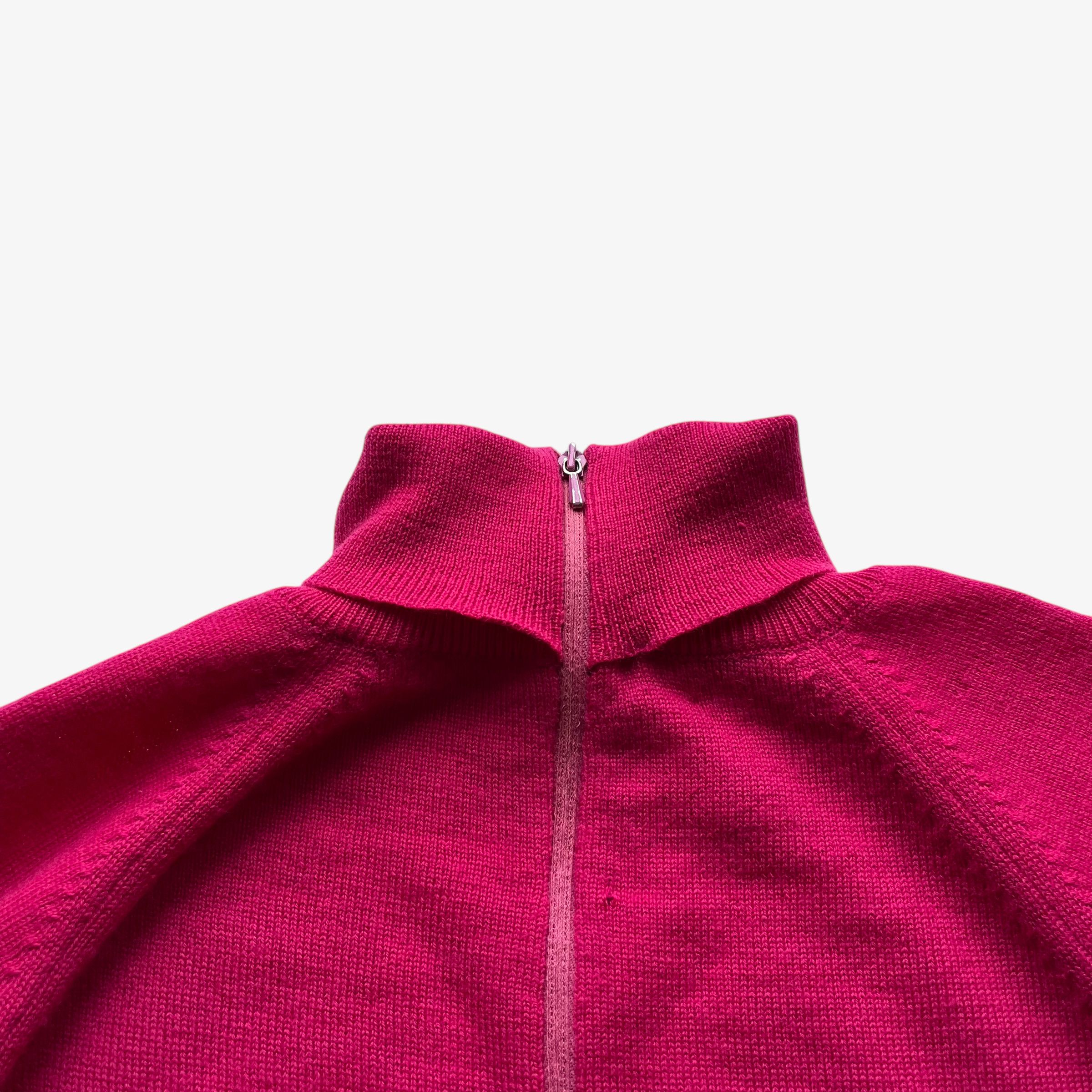 Emilio Pucci Vintage 60s Women's Emilio Pucci Pink Turtleneck Jumper Size S / US 4 / IT 40 - 5 Thumbnail