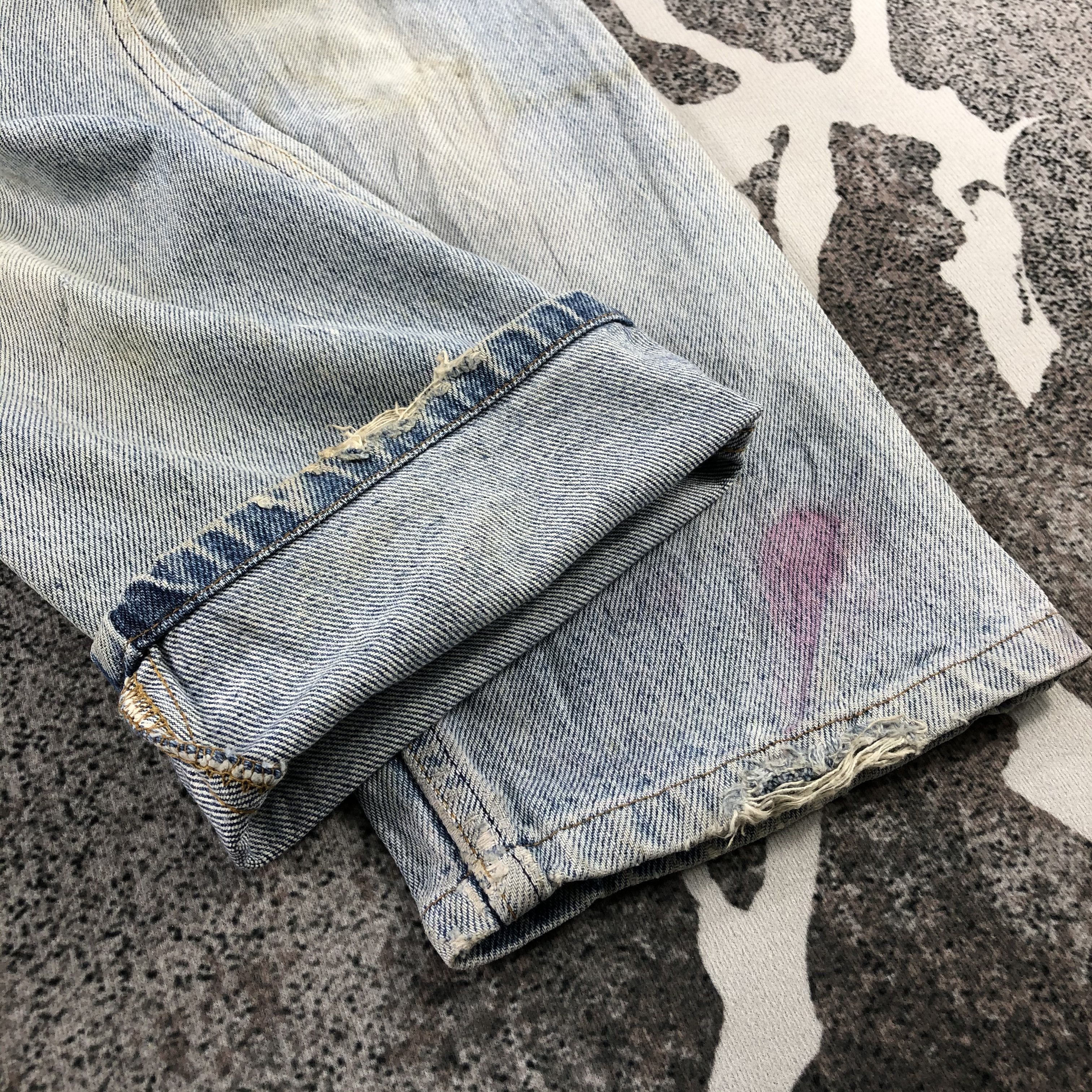 Levi's Vintage 90s Levis 510 Jeans Medium Wash Denim KJ921 Size US 27 - 7 Thumbnail