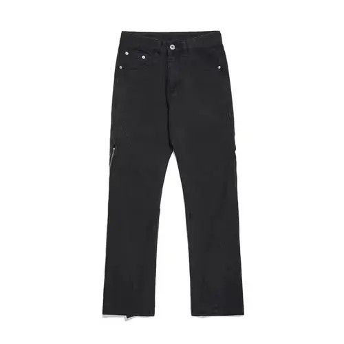 Vintage washed fade flare zipper jeans Size US 34 / EU 50 - 3 Thumbnail