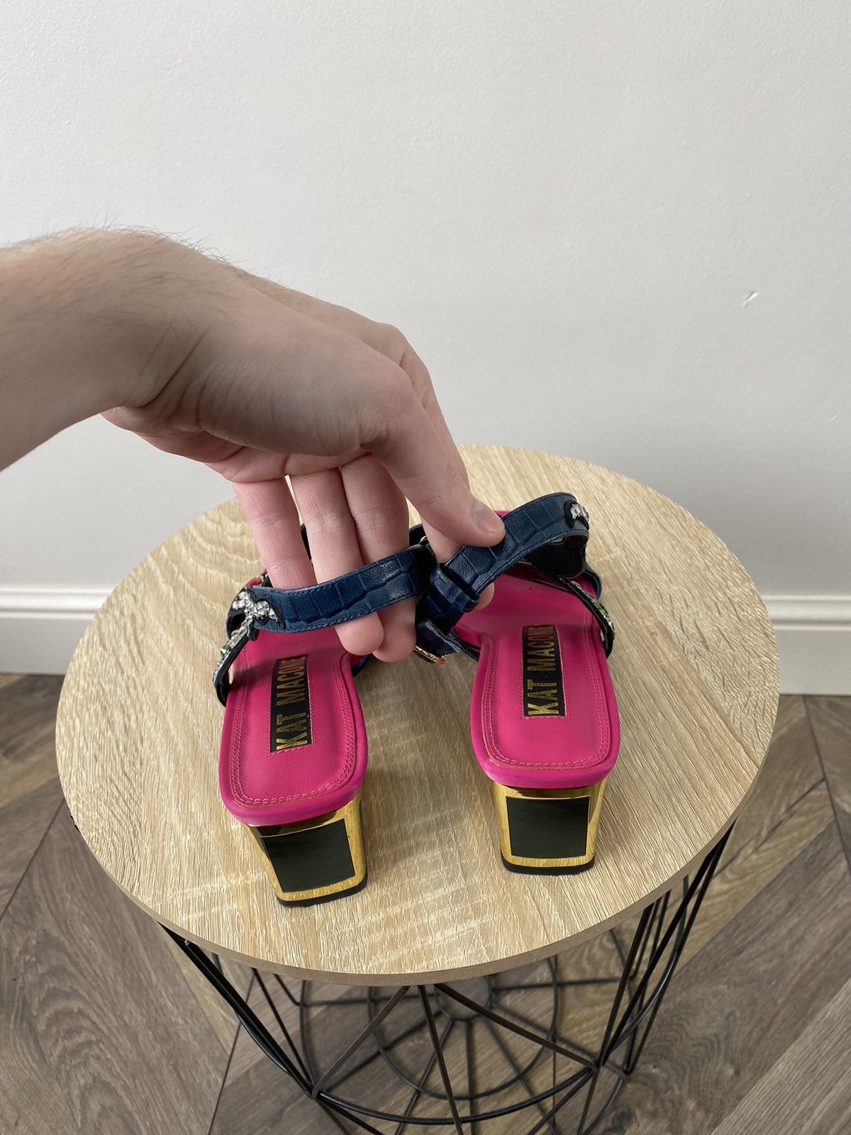 Designer × Vintage Vintage Kat Maconie women’s Minnie sandals Size US 6 / IT 36 - 10 Thumbnail