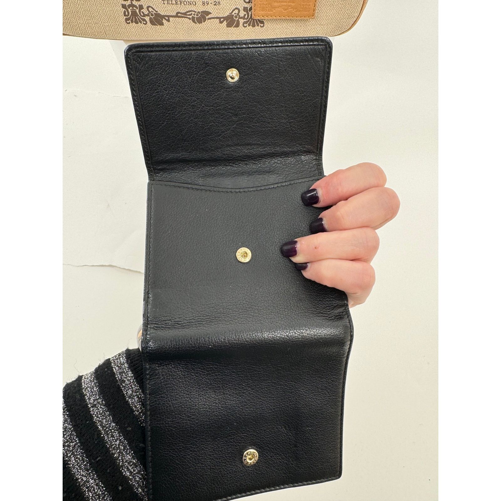 Bvlgari Bulgari Speedy Type Bag Long Strap Matching Trifold Wallet Size ONE SIZE - 9 Thumbnail
