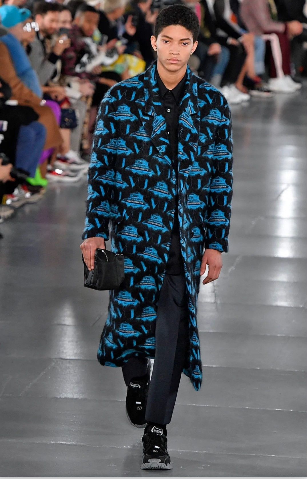 Valentino Valentino x Undercover Blue Long Coat Size US S / EU 44-46 / 1 - 1 Thumbnail