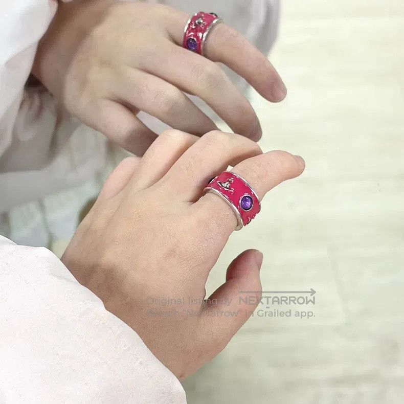 Vivienne Westwood Vivienne Westwood Saturn king ring Size ONE SIZE - 3 Thumbnail